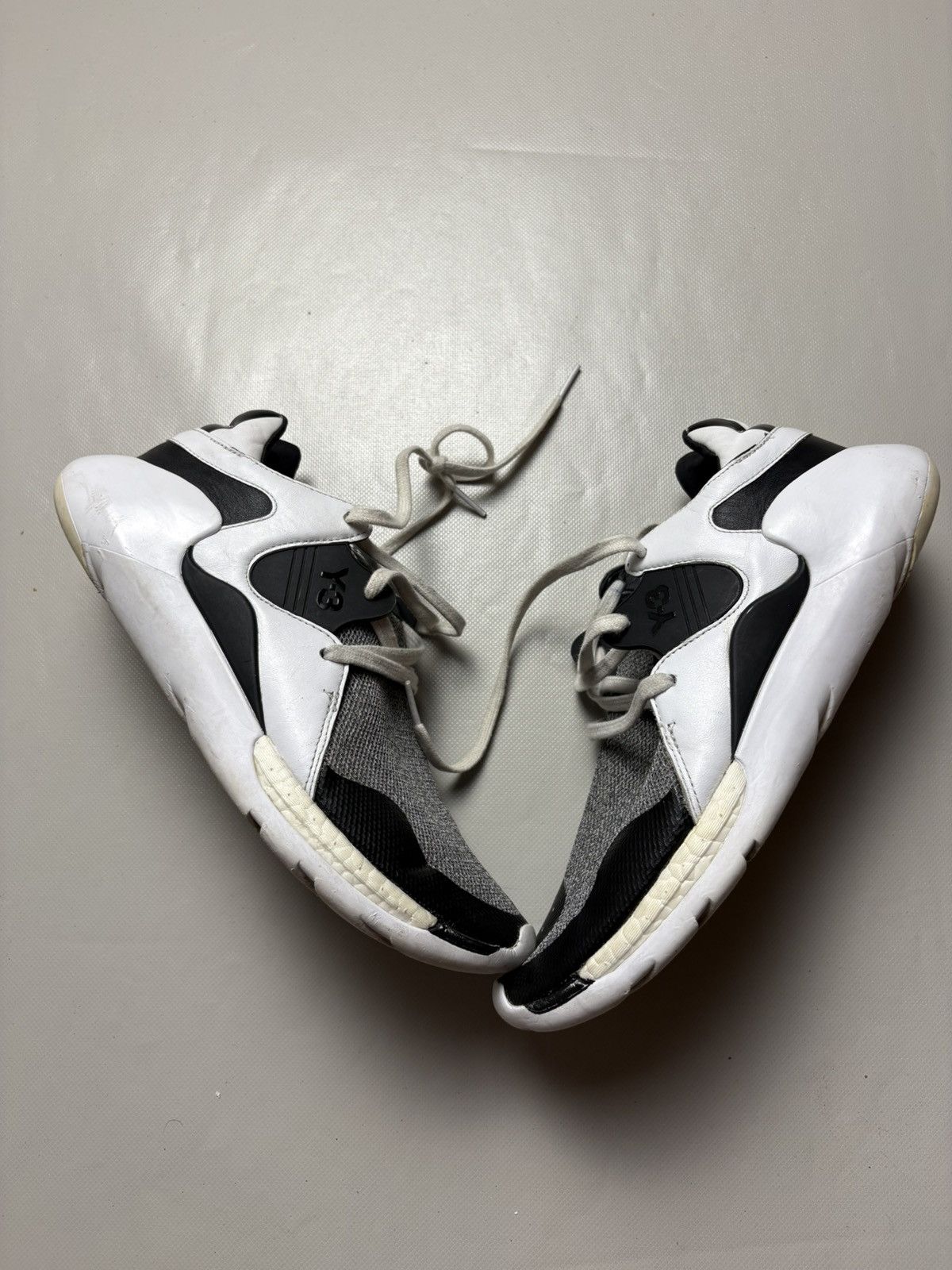 Adidas × Y-3 Adidas Y-3 Boost QR Run Shoes Size US 7.5 / EU 40-41 - 10 Thumbnail