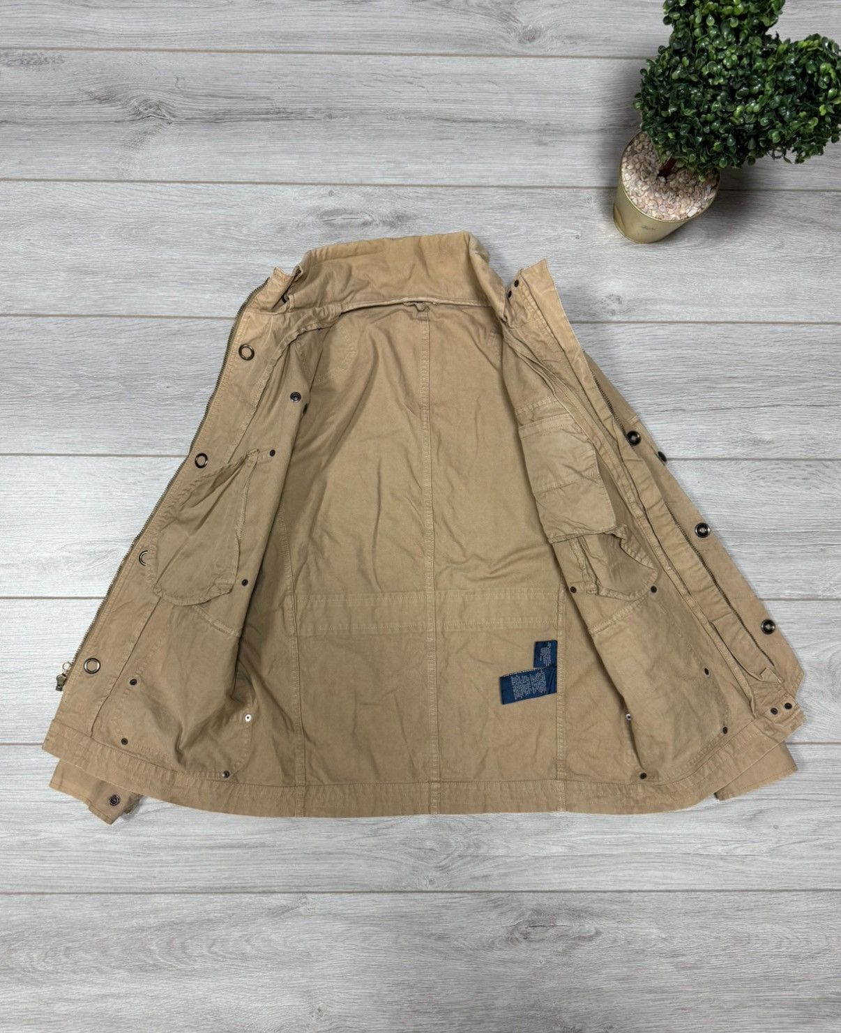 Polo Ralph Lauren POLO Ralph Lauren military utility jacket zip multipocket Size US L / EU 52-54 / 3 - 6 Thumbnail