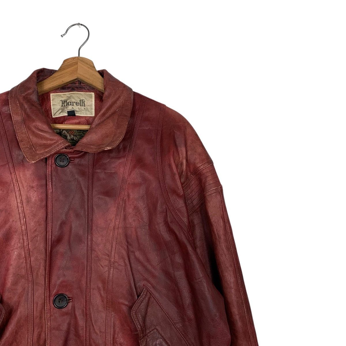 Other Marelli Italy Leather Jacket Size US M / EU 48-50 / 2 - 5 Thumbnail
