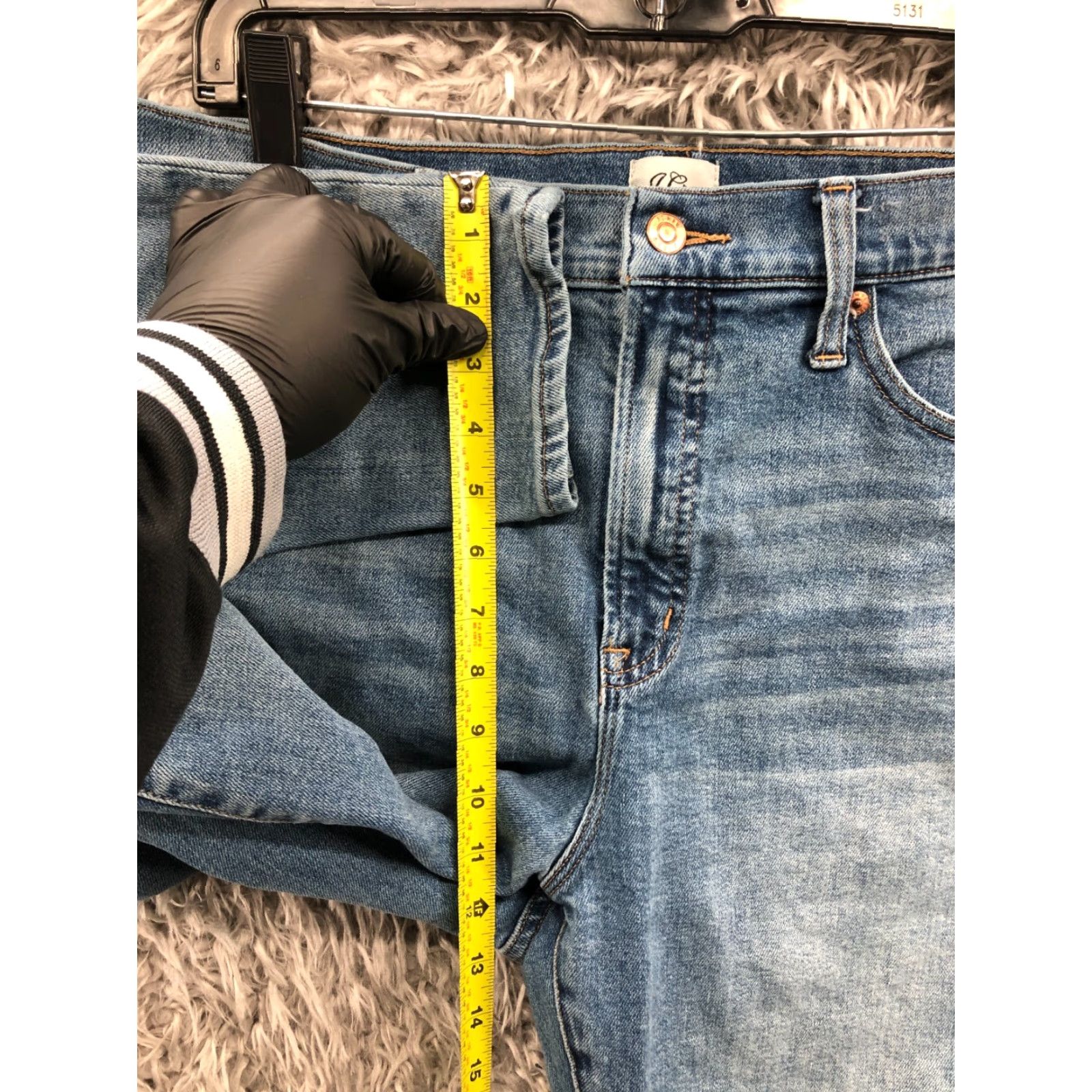 J.Crew J.CREW Jeans Women’s 32 Toothpick Skinny Denim Blue 5-Pocket Regular Waist Medium Wash Baggy-Free N/A Size 24" / US 00 / IT 34 - 4 Thumbnail