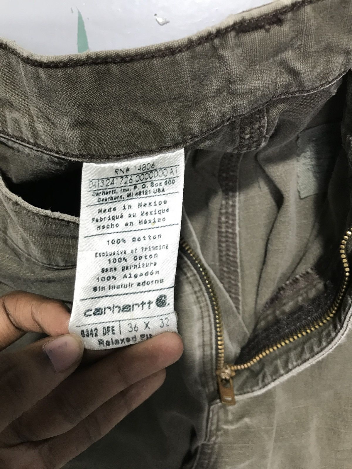 Carhartt Vintage carhartt B342 DFE cargodenim Size US 36 / EU 52 - 7 Thumbnail