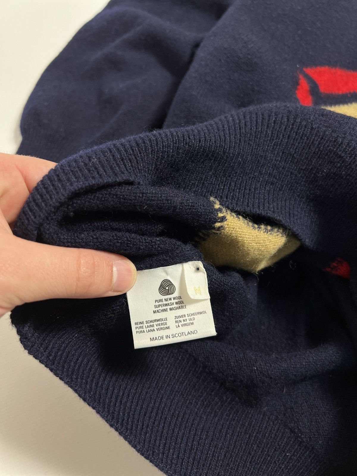 Japanese Brand × Pringle Of Scotland × Vintage Vintage Pringle of Scotland Sweater Size US M / EU 48-50 / 2 - 8 Thumbnail