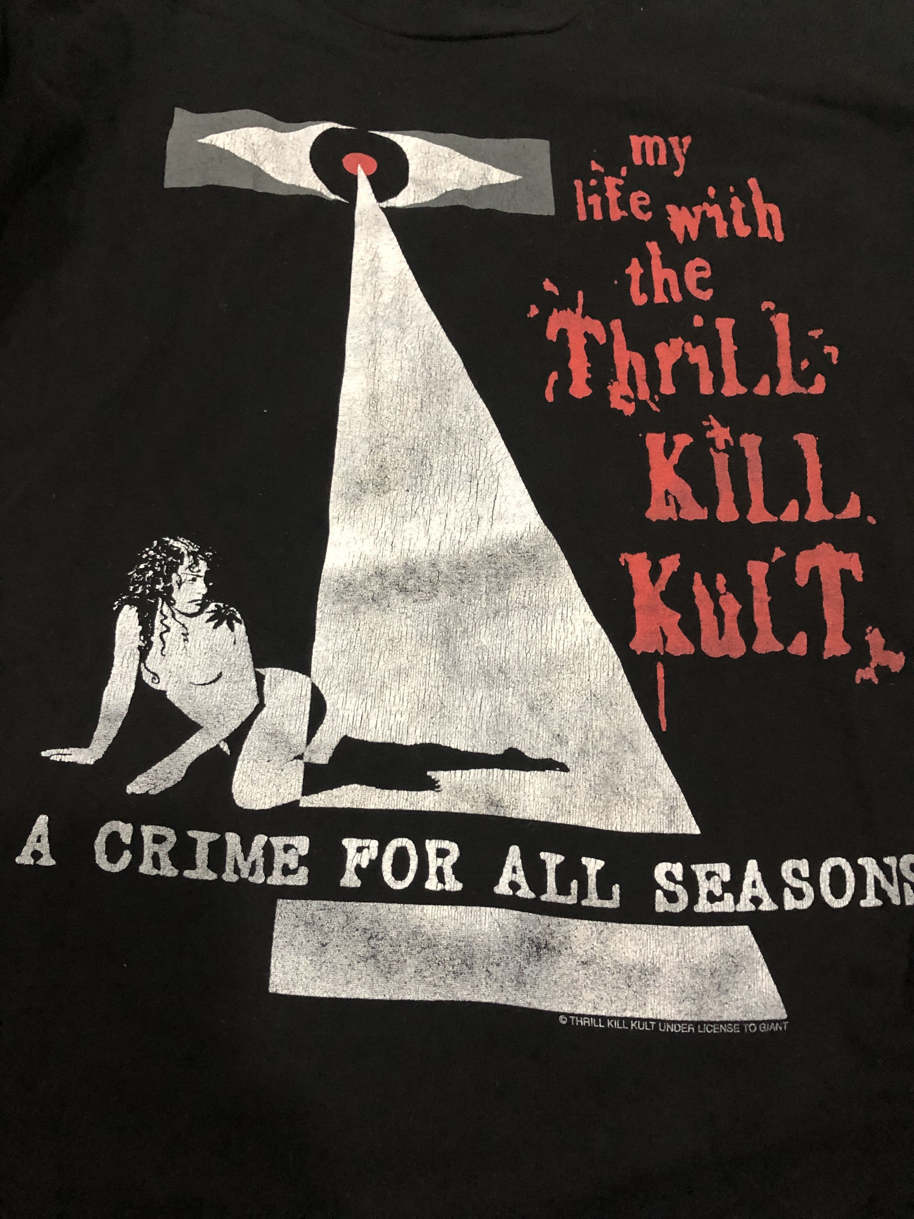 Band Tees × Giant × Vintage Vintage 90s My Life With The Thrill Kill Kult Tees Size US XL / EU 56 / 4 - 3 Thumbnail