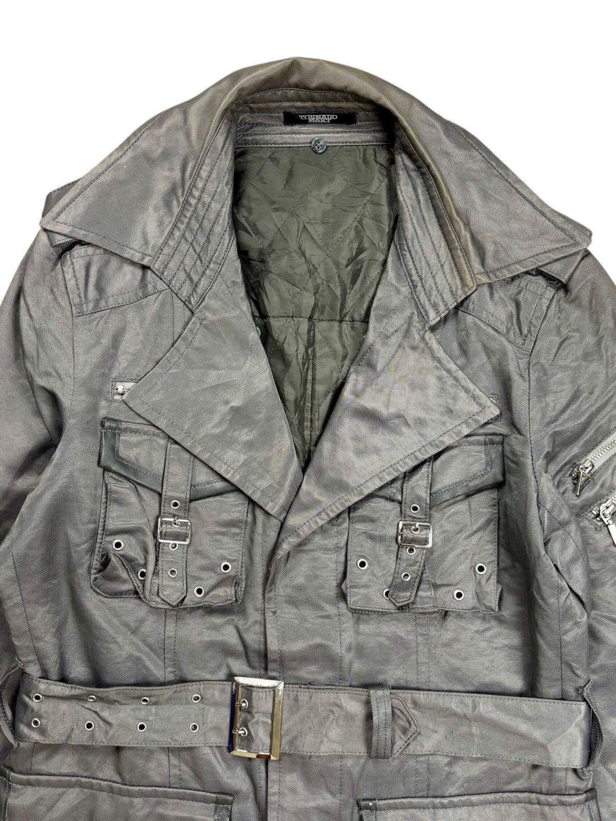 Tornado Mart 2000s Tornado Mart - Vkei Style Belted Jacket Size US M / EU 48-50 / 2 - 6 Thumbnail