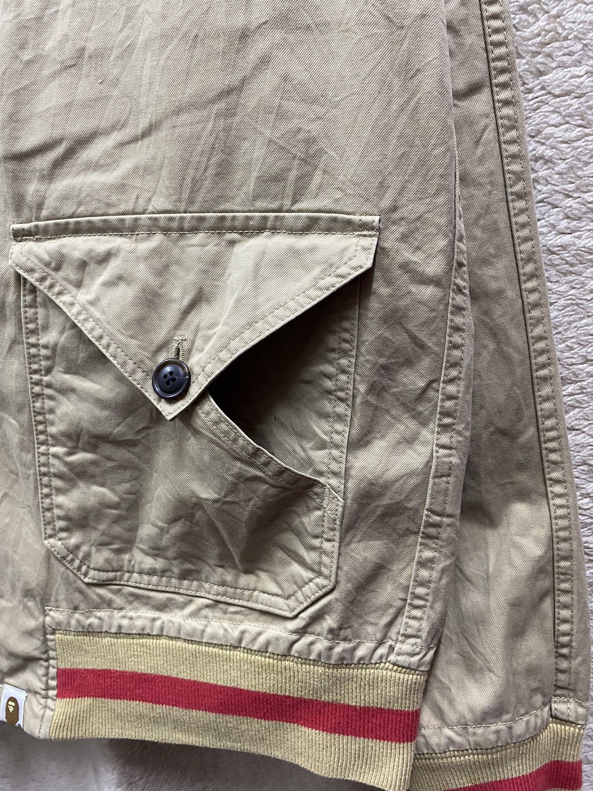 Bape × Nigo BAPE X A BATHING APE ZIPPER JACKET Size US XL / EU 56 / 4 - 4 Thumbnail