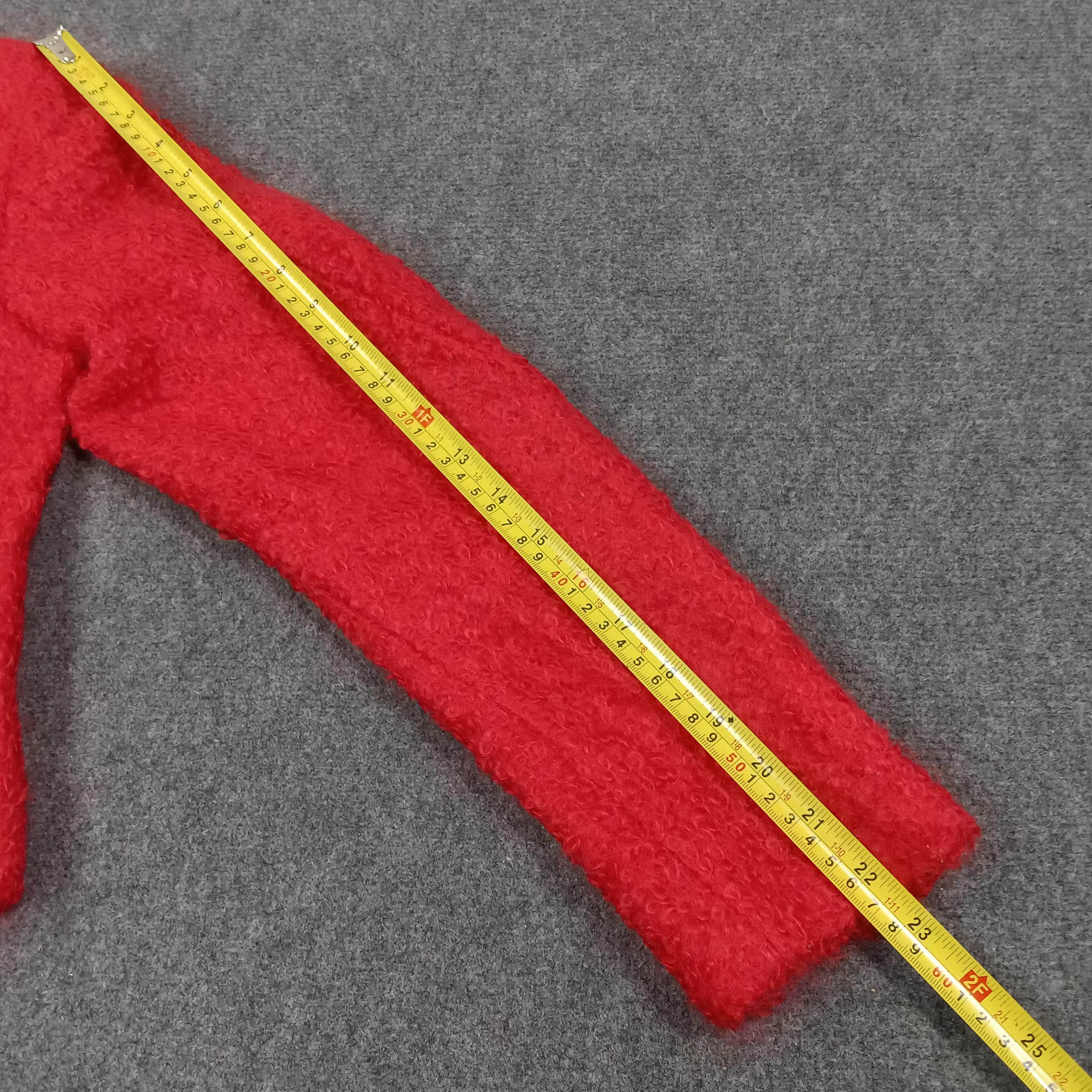 Vintage × agnes b. Agnes B. Fashion Designer Fleece Hoodie Jacket Size XS / US 0-2 / IT 36-38 - 7 Thumbnail