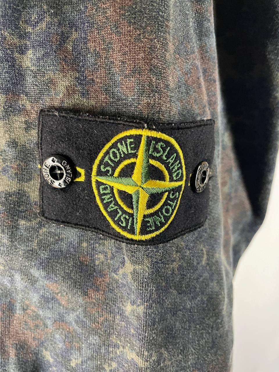 Stone Island Stone Island Camo Crewneck Sweatshirt Size US XL / EU 56 / 4 - 7 Thumbnail