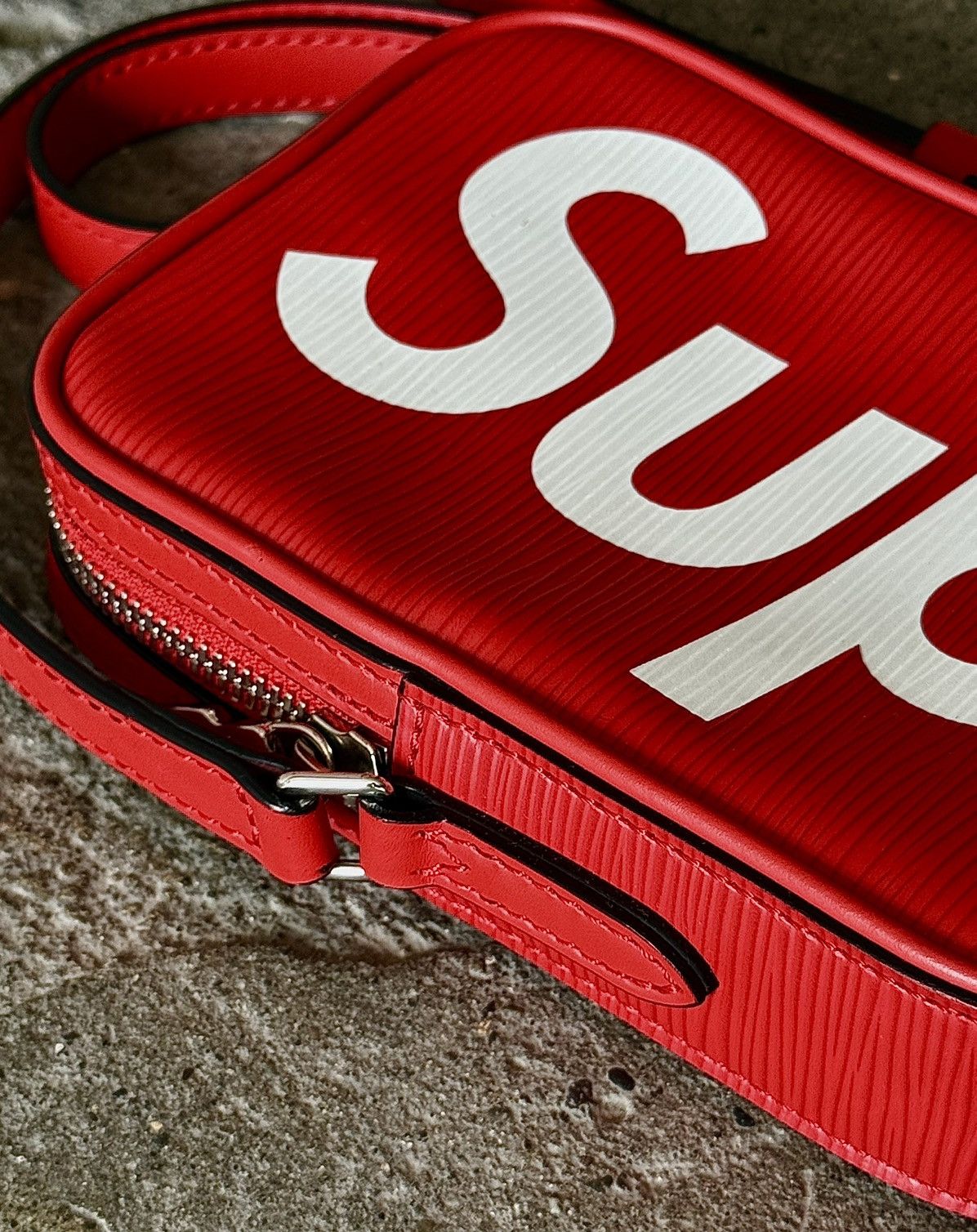 Louis Vuitton × Supreme Louis Vuitton - Supreme - FW2017 - Danube PPM - Sling Bag Size ONE SIZE - 5 Thumbnail