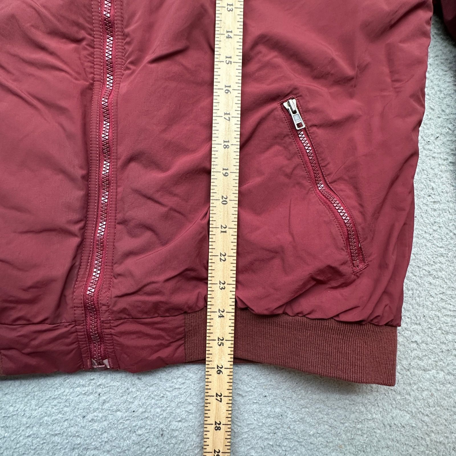 L.L. Bean LL Bean OUF43 Fleece Bomber Warm Up Jacket Mens Large Red Size US L / EU 52-54 / 3 - 6 Thumbnail