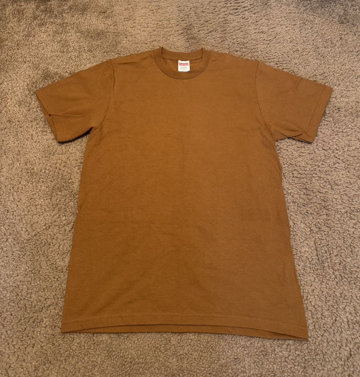 Supreme Supreme Brown box tee Size US S / EU 44-46 / 1 - 1 Thumbnail