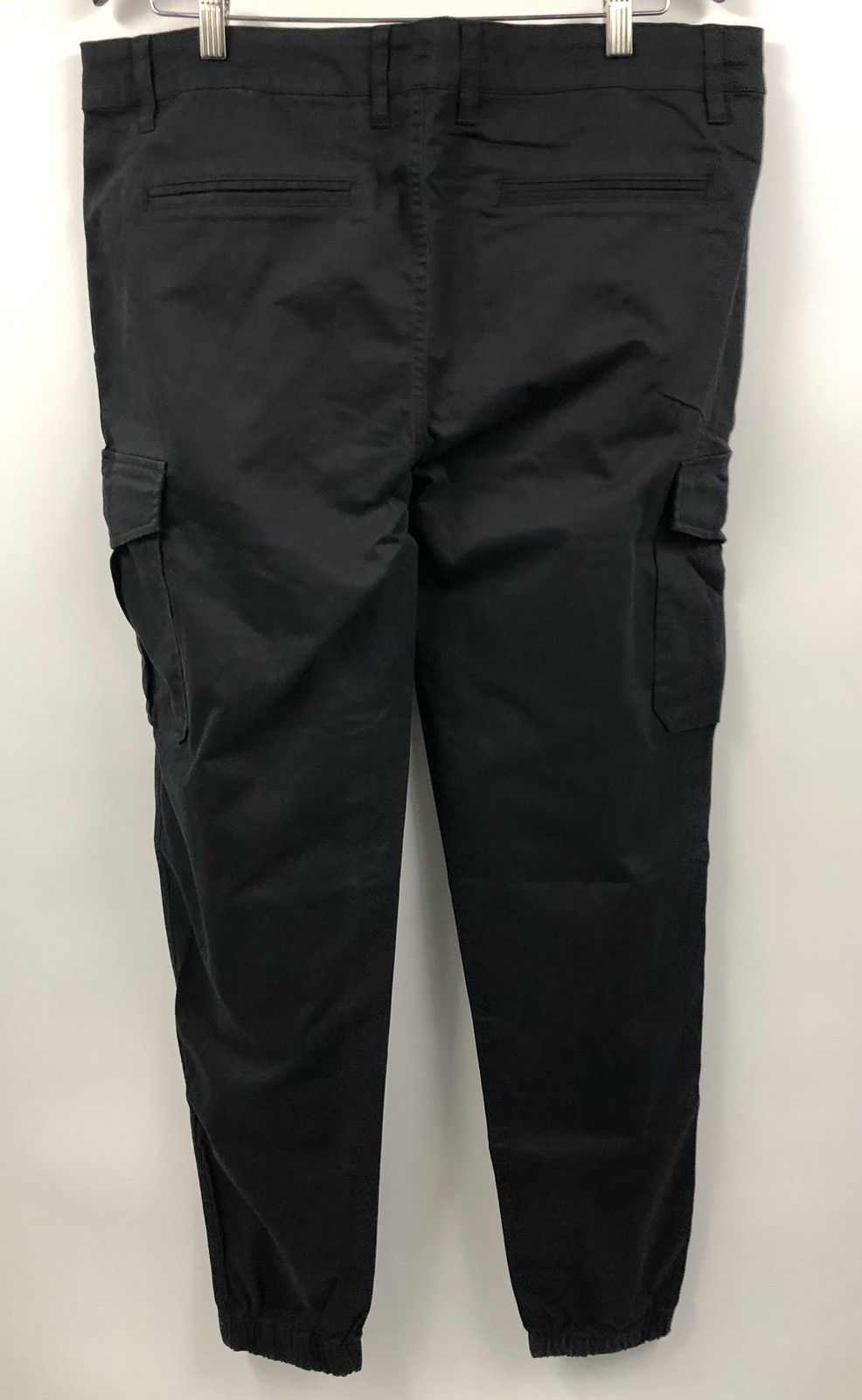 Other American Tall Tapered Stretch Cotton Black Jogger Pants Size US 38 / EU 54 - 9 Thumbnail