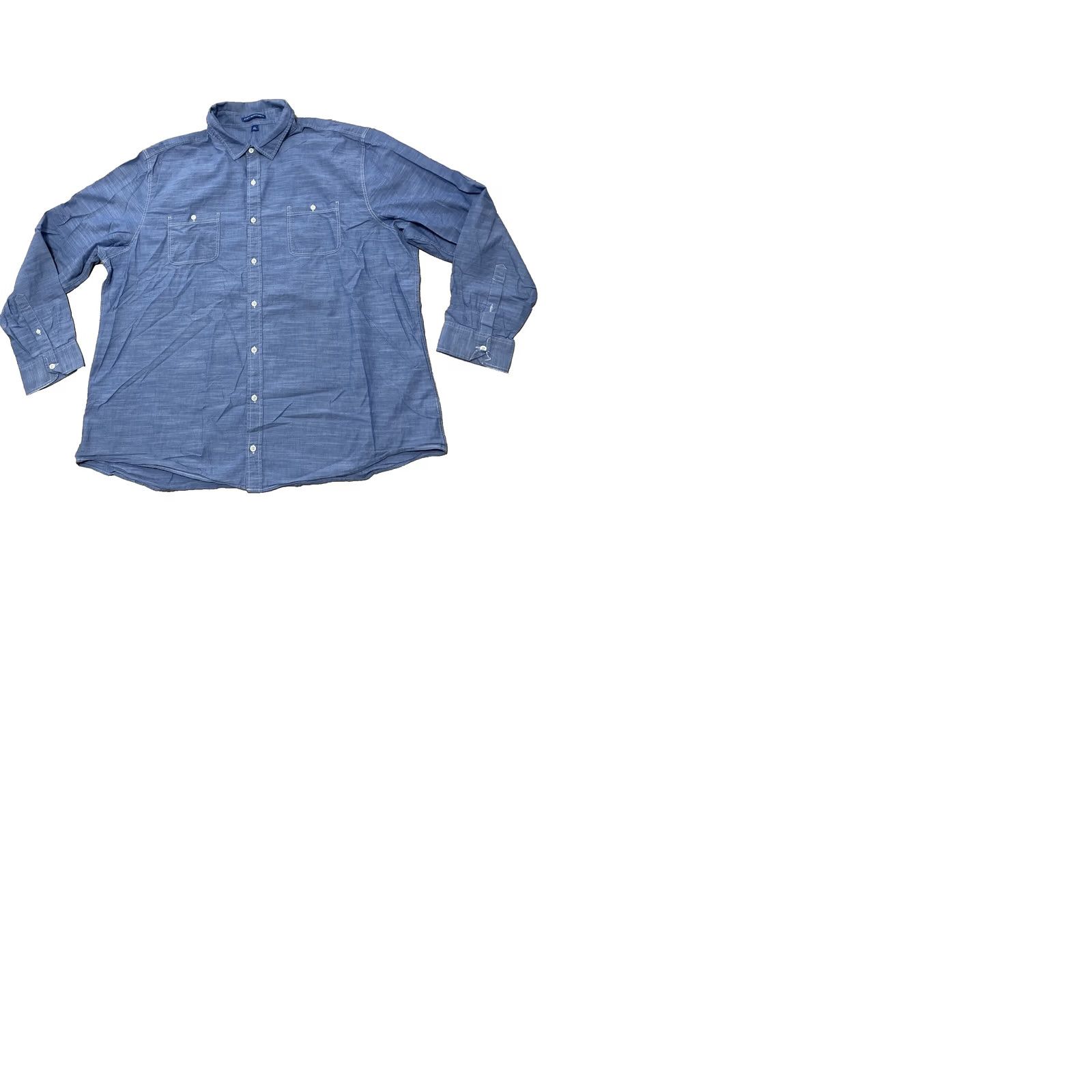 Port Authority Port Authority Button Up Shirt Men 3XL Blue Light Chambray Western Pockets Casual Button-Up Shirt Mens 3XL Blue Chambray Western Capsule Size US XXL / EU 58 / 5 - 11 Thumbnail