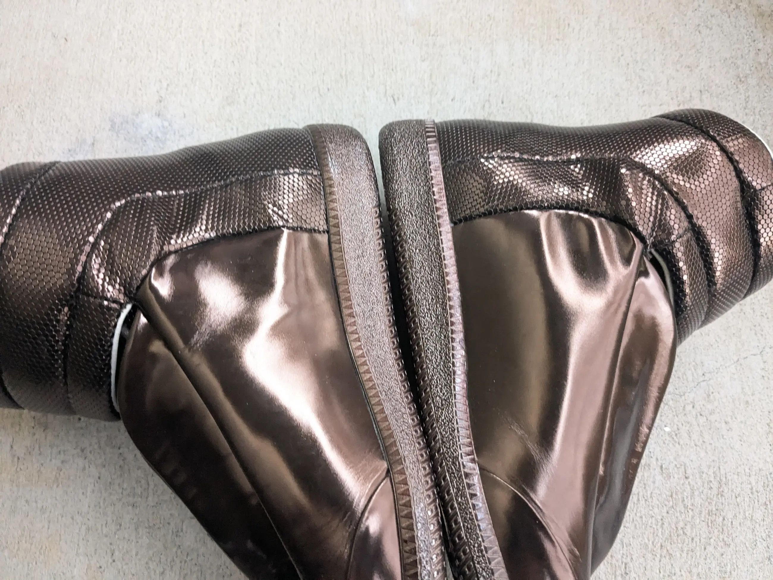 Maison Margiela Maison Margiela Brown 8 41 Metallic High Tops Leather Size US 8 / EU 41 - 5 Thumbnail