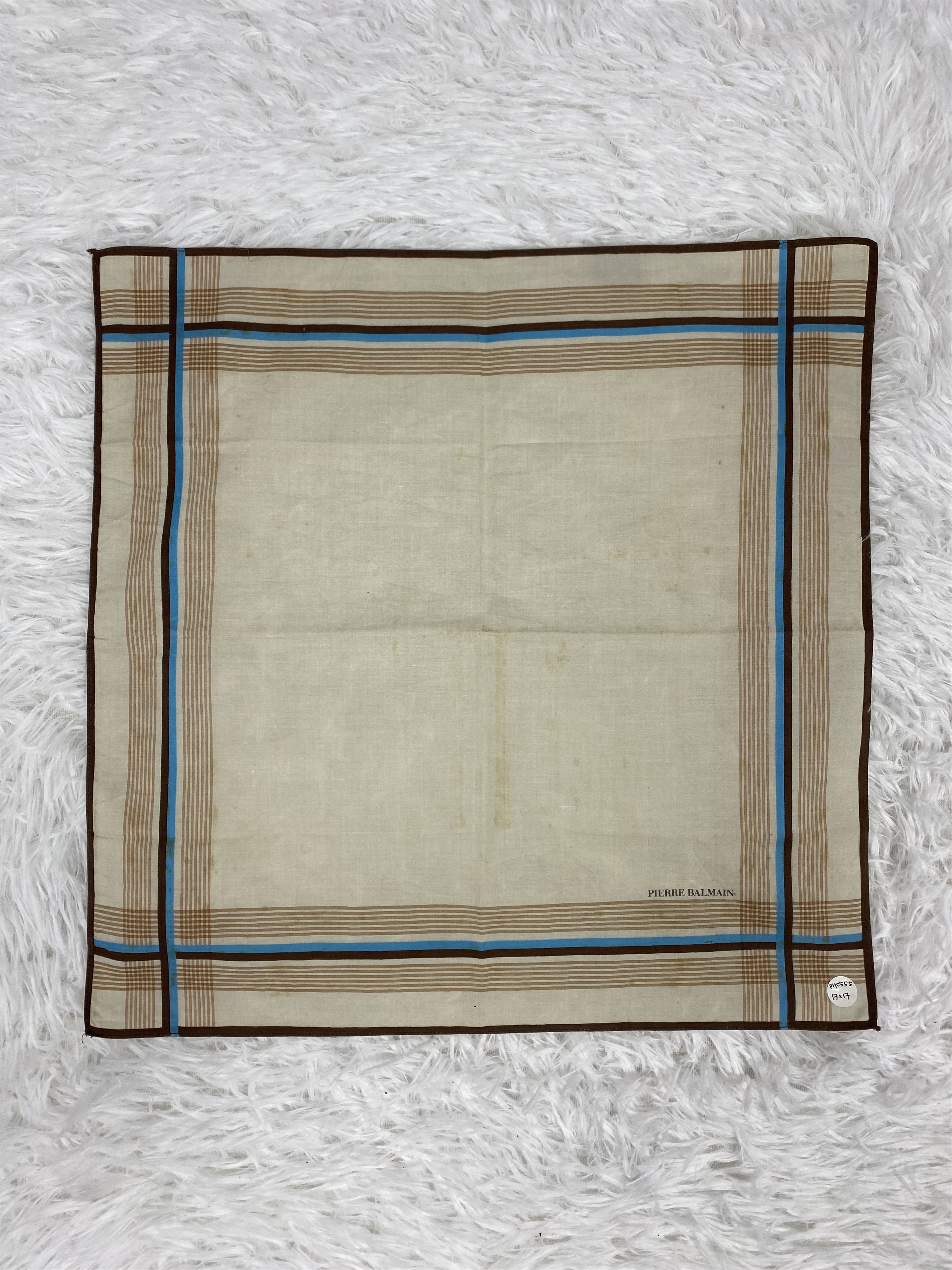 Pierre Balmain Vintage Pierre Balmain Handkerchief Neckerchief PH0555 Size ONE SIZE - 3 Thumbnail