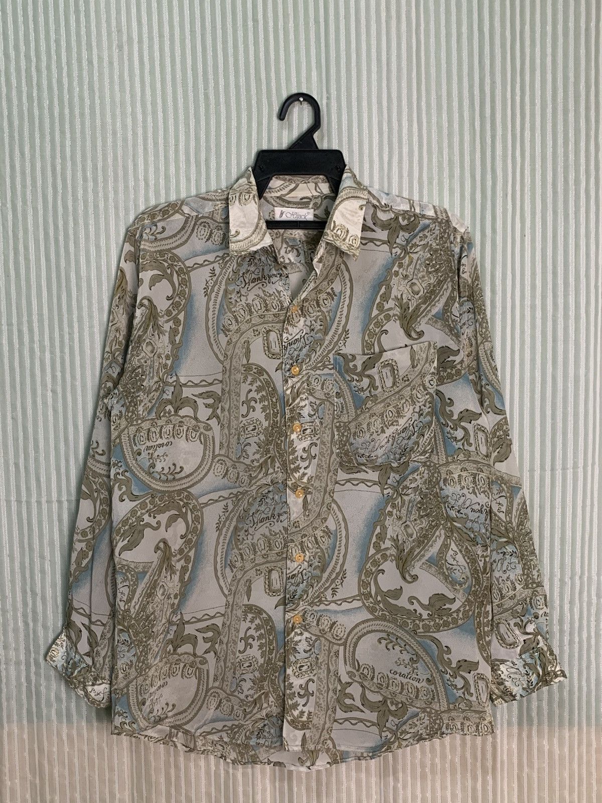 Japanese Brand Rare Design Vintage Hijack Long Sleeve Blouse Size L / US 10 / IT 46 - 1 Thumbnail