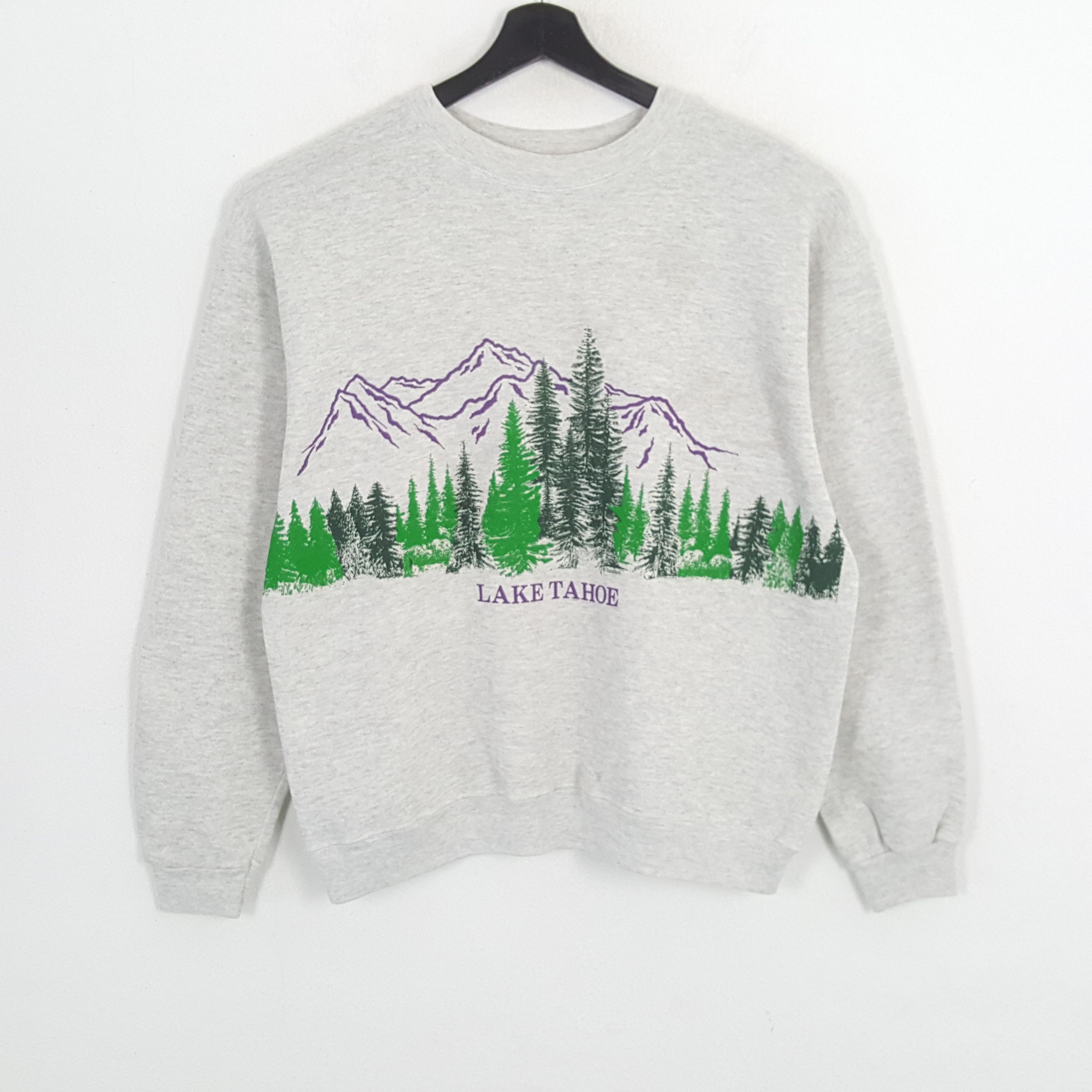 Vintage LAKE TAHOE Habitat Style Vintage Sweatshirt Size US L / EU 52-54 / 3 - 1 Thumbnail