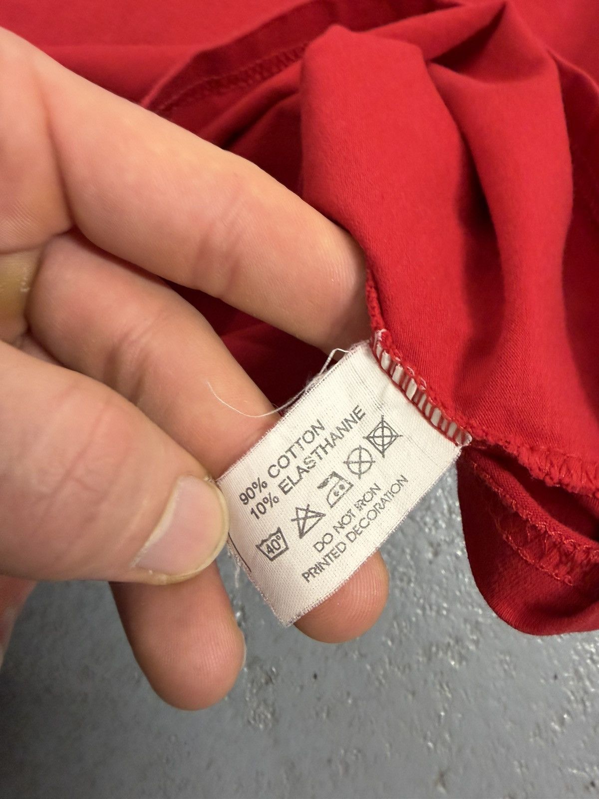 Christian Dior Monsieur Vintage Christian Dior Parfums Rouge Dior T-Shirt Size S / US 4 / IT 40 - 9 Thumbnail