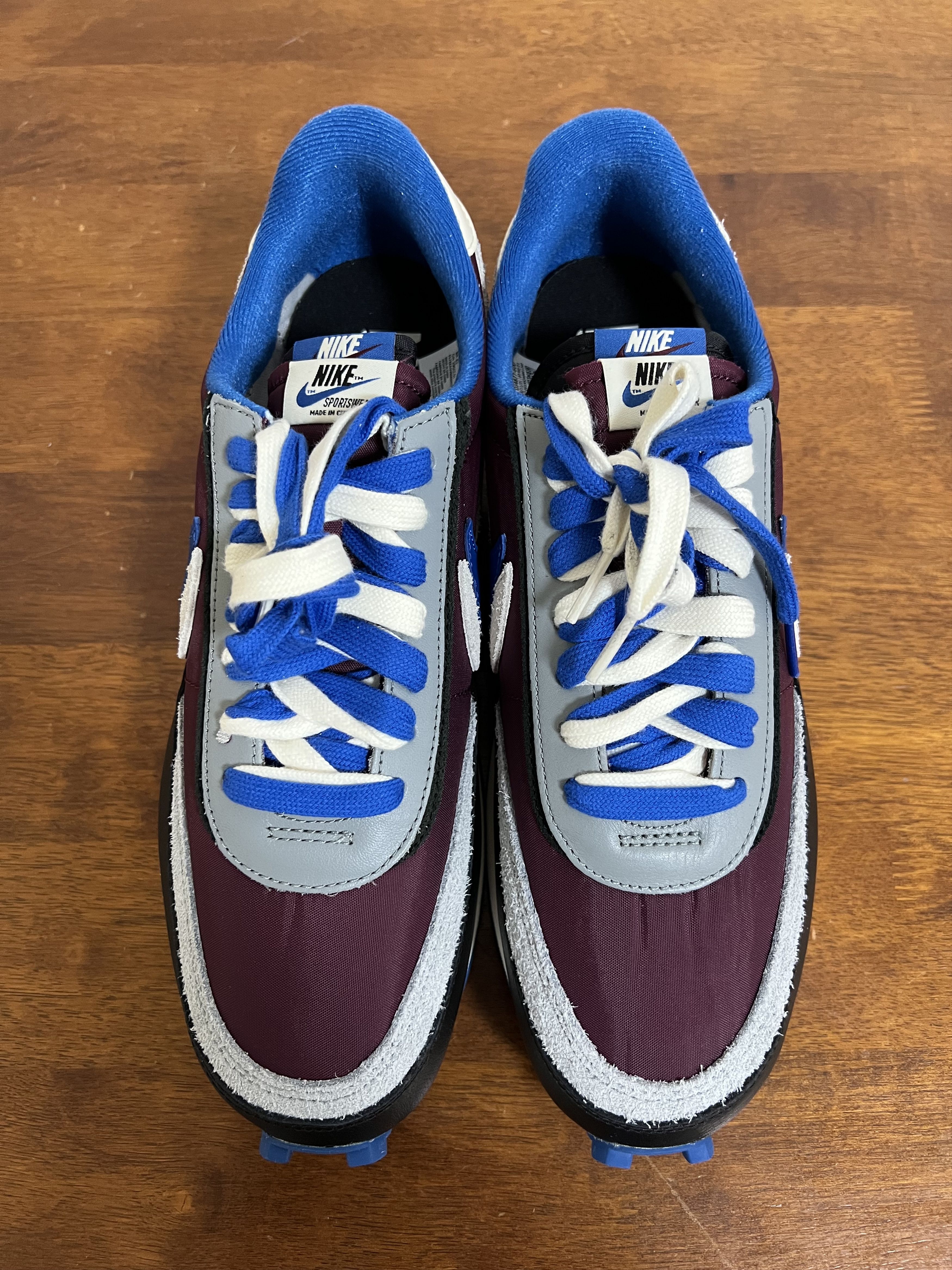 Nike × Sacai × Undercover 💚 2021 Sacai x Undercover x Nike LD Waffle Team Royal NEW Size US 11 / EU 44 - 5 Thumbnail