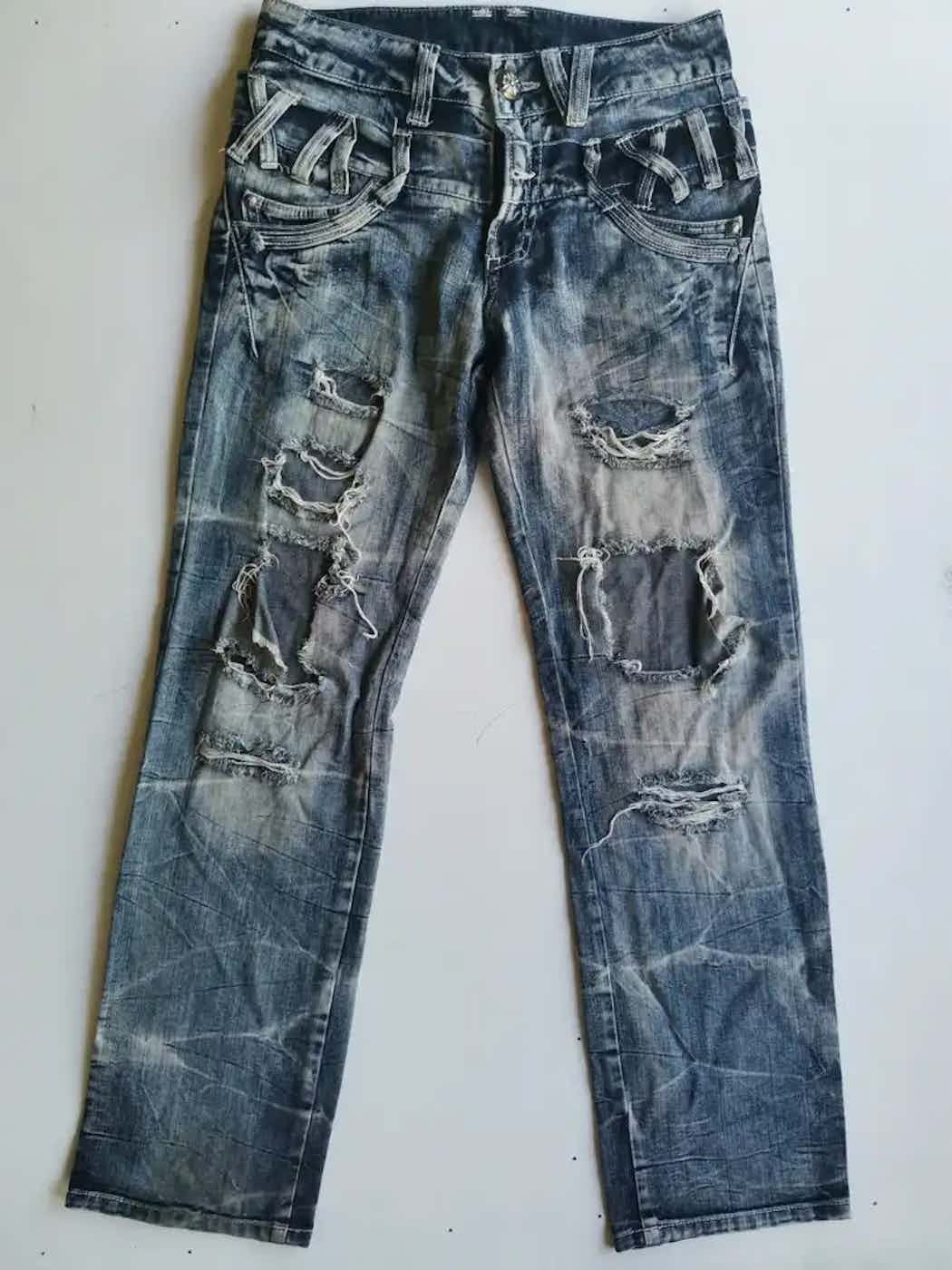 Very Rare Style Design Jeans Pants