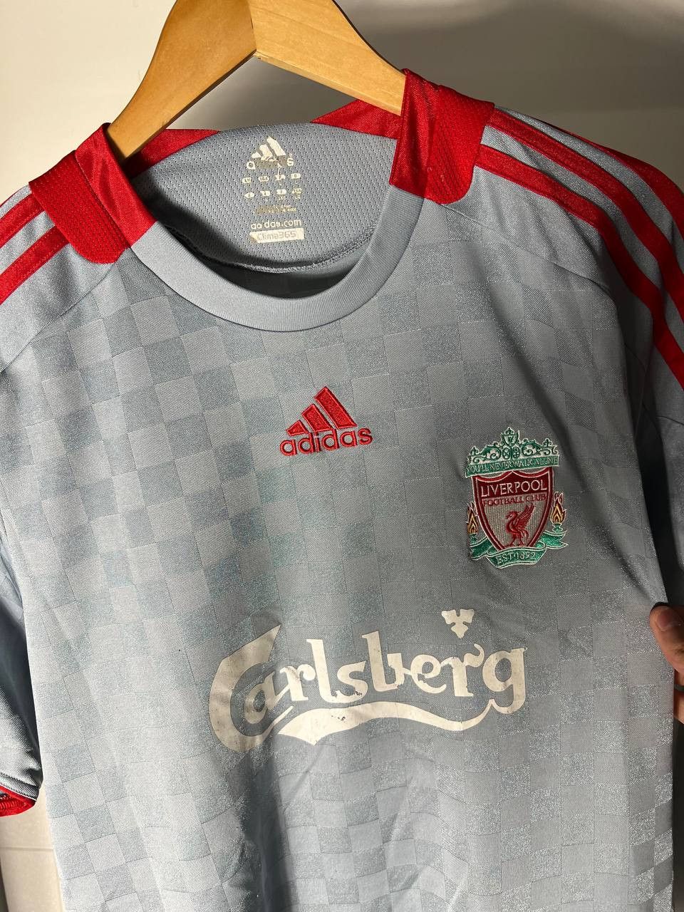 Adidas VINTAGE ADIDAS FC LIVERPOOL ENGLAND SOCCER JERSEY RETRO Y2K Size US L / EU 52-54 / 3 - 5 Thumbnail