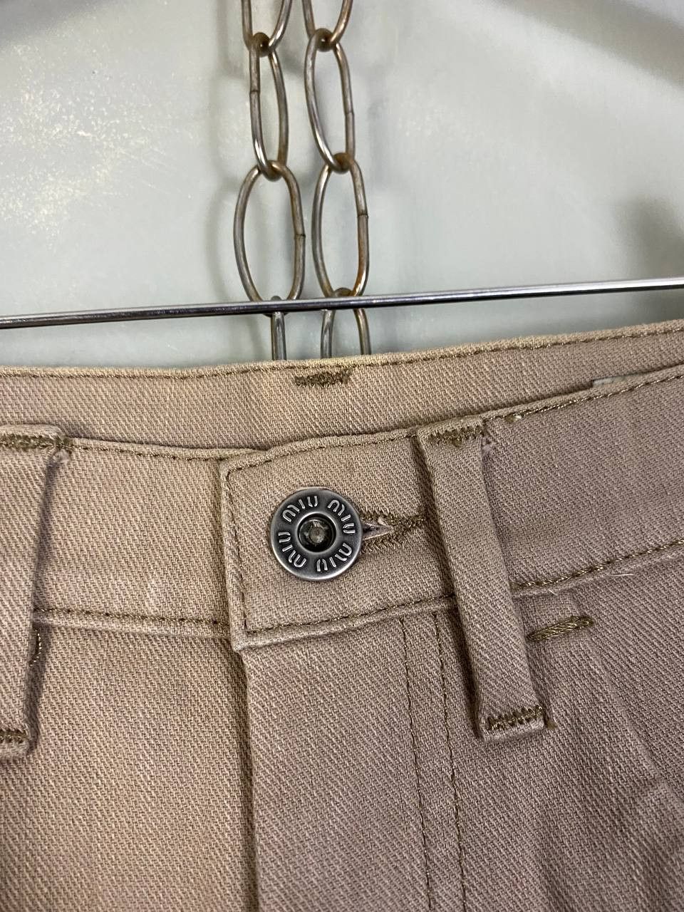 Miu Miu Miu Miu Denim Short Size 24" / US 00 / IT 34 - 5 Thumbnail