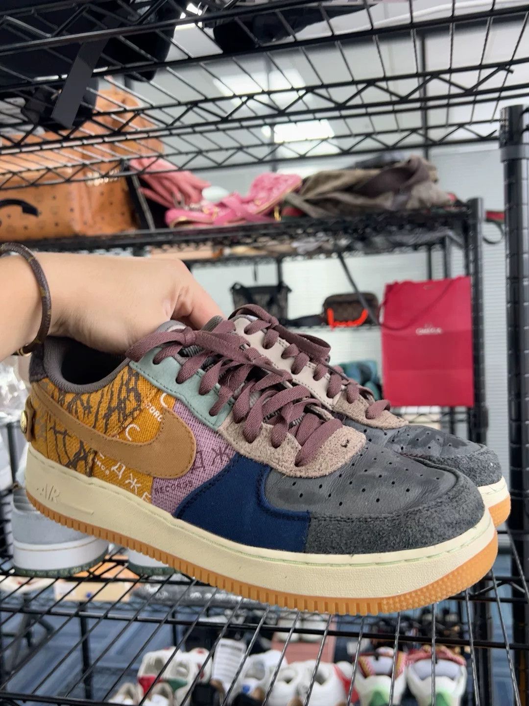 Nike af1 x ts collaboration sneakers size 45 Size US 11 / EU 44 - 1 Thumbnail
