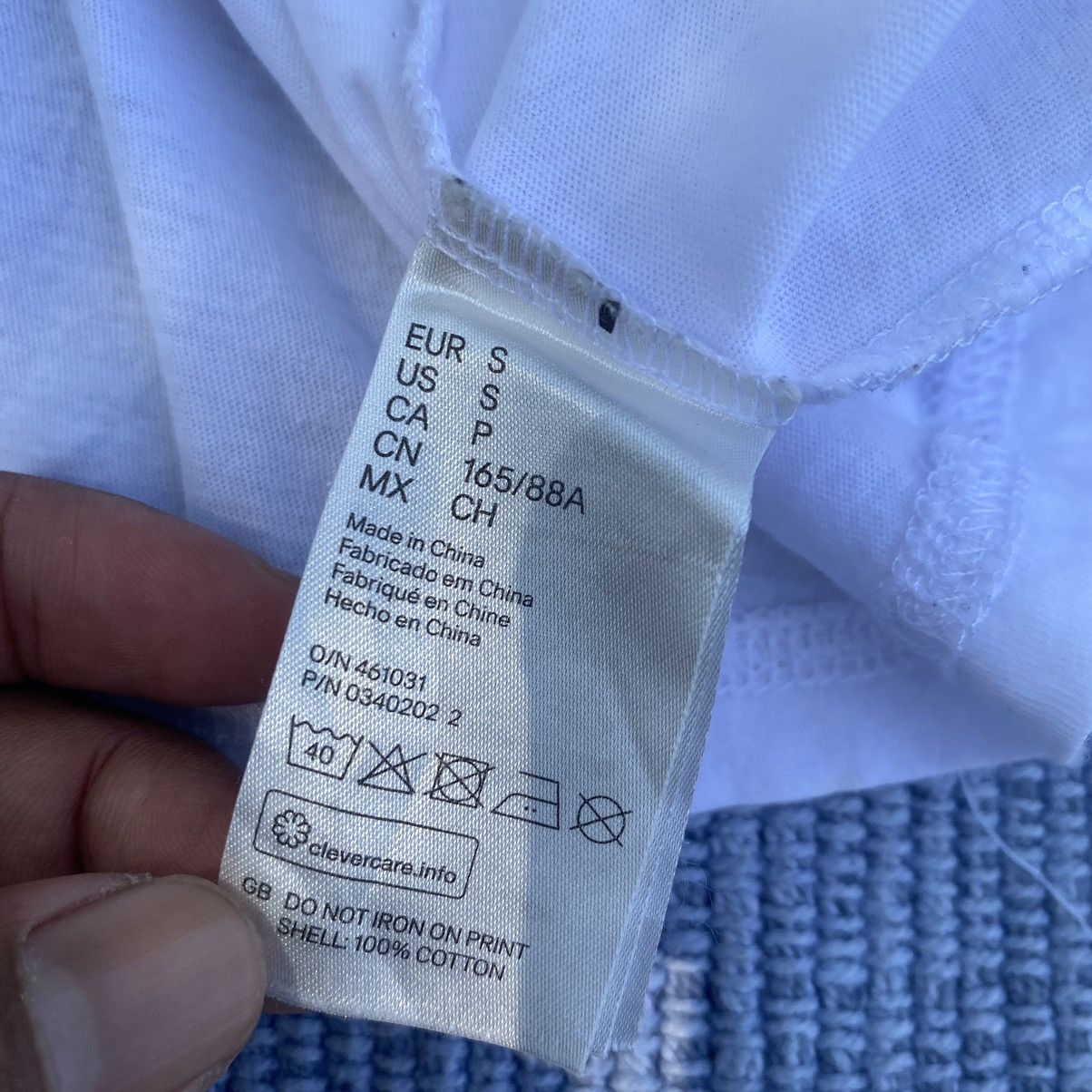 Balmain × H&M white shirt Size S / US 4 / IT 40 - 4 Thumbnail