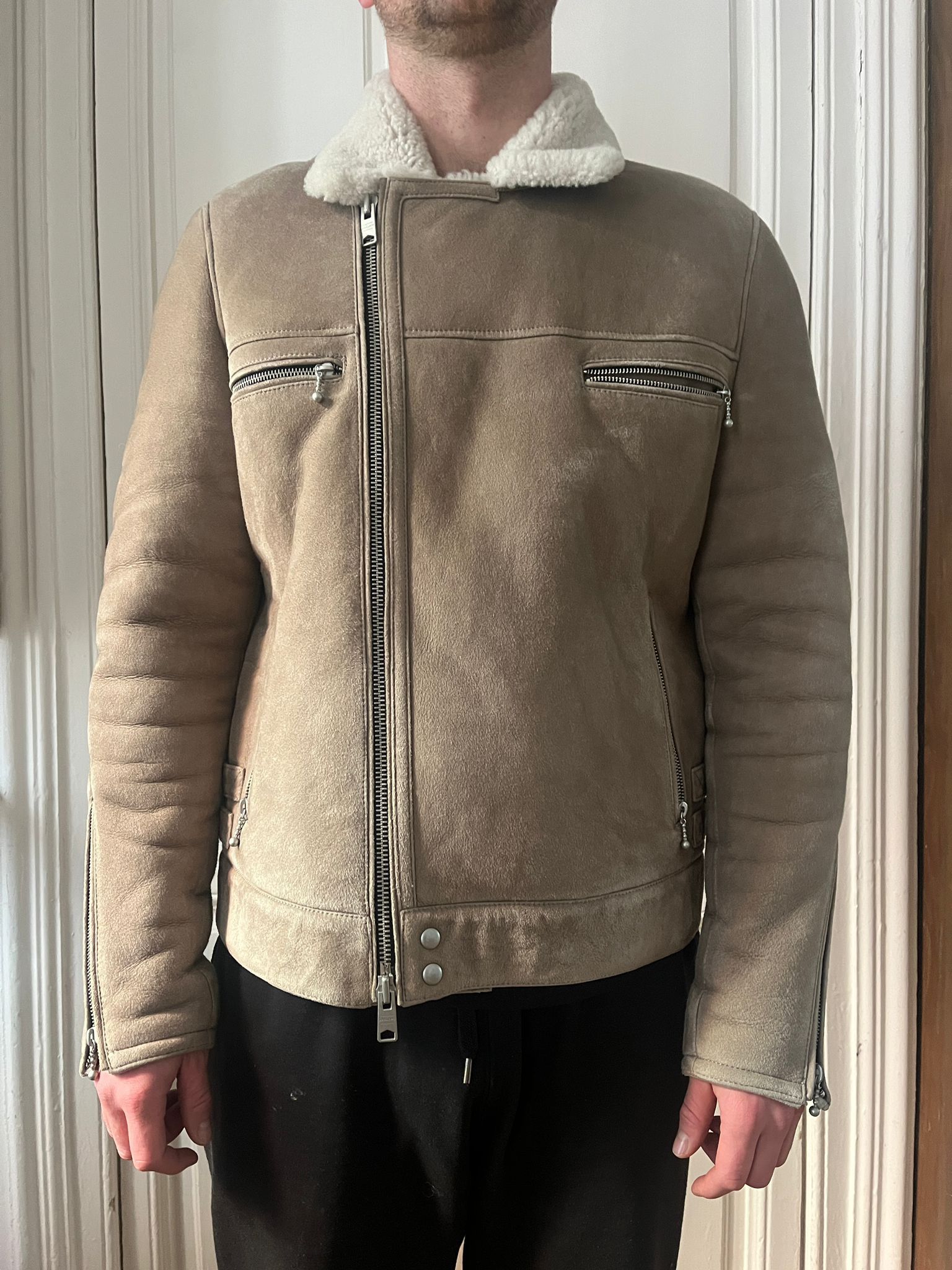 Allsaints Allsaints bomber leather jacket Size US XL / EU 56 / 4 - 5 Thumbnail