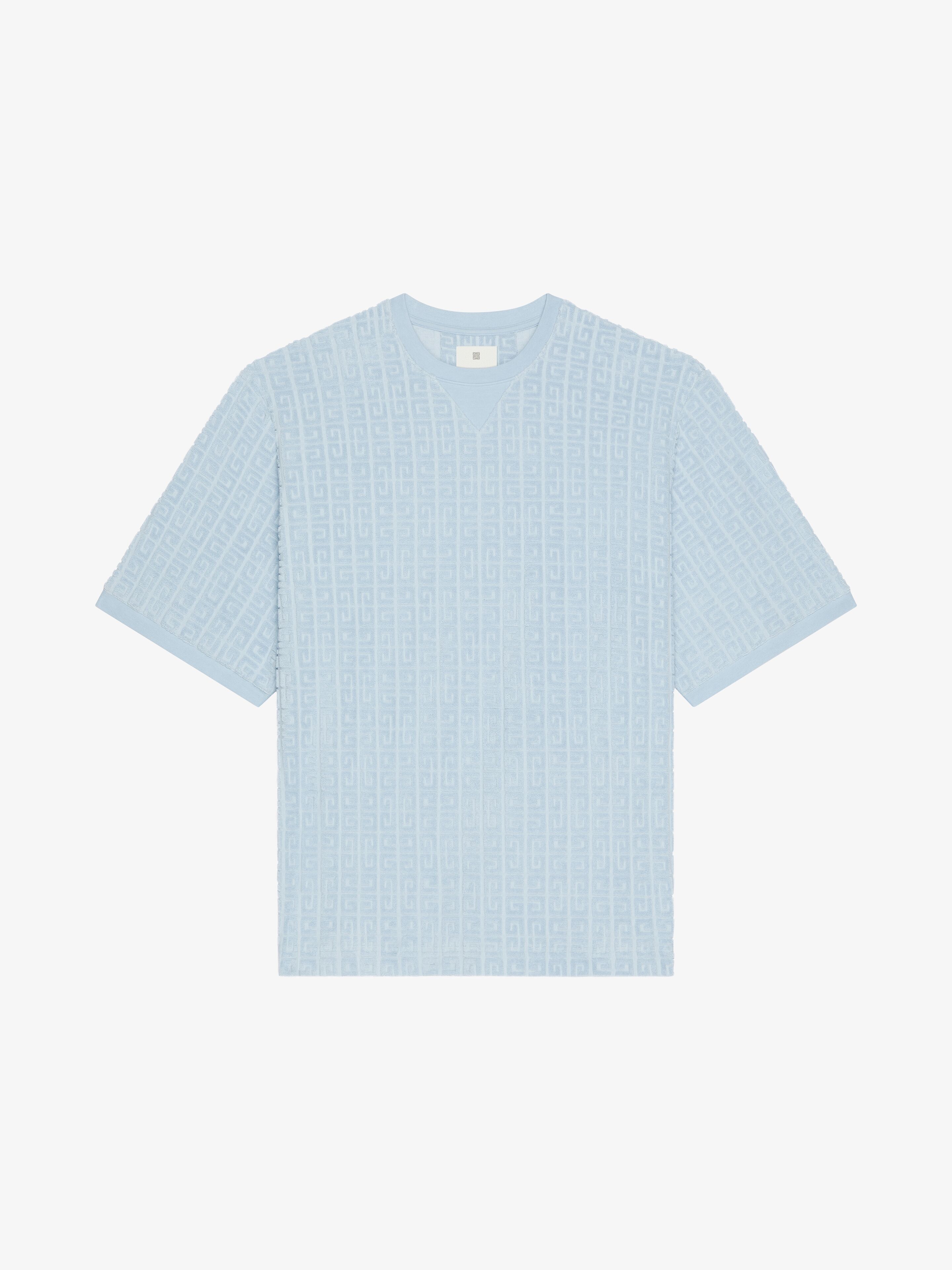 Givenchy o1w1db10925 Standard Short Sleeve Base Shirt in Blue Size US XL / EU 56 / 4 - 1 Thumbnail