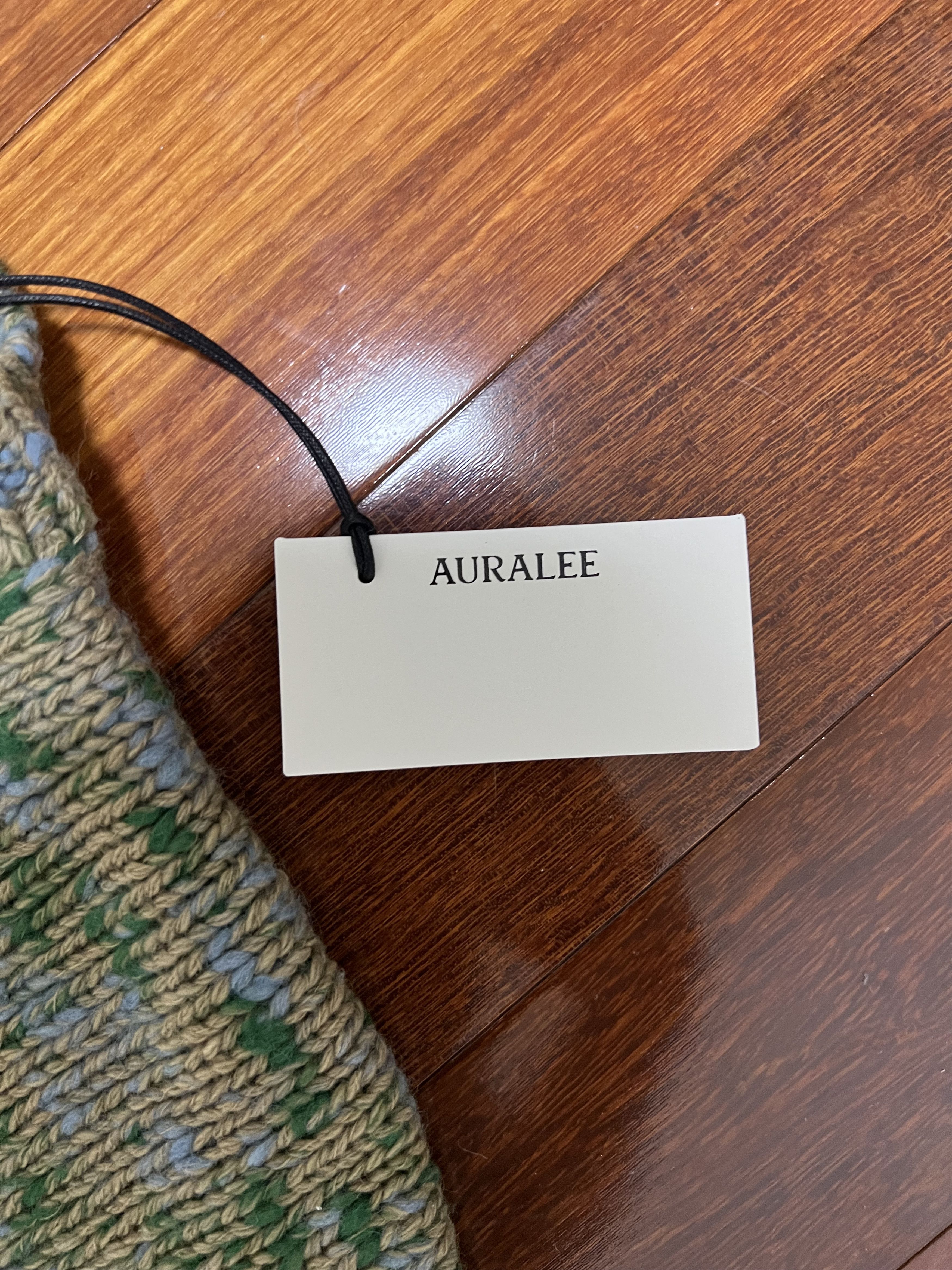 Auralee 💚 Auralee Wool Multicolor Slub Knit Sweater NEW Size US XL / EU 56 / 4 - 8 Thumbnail
