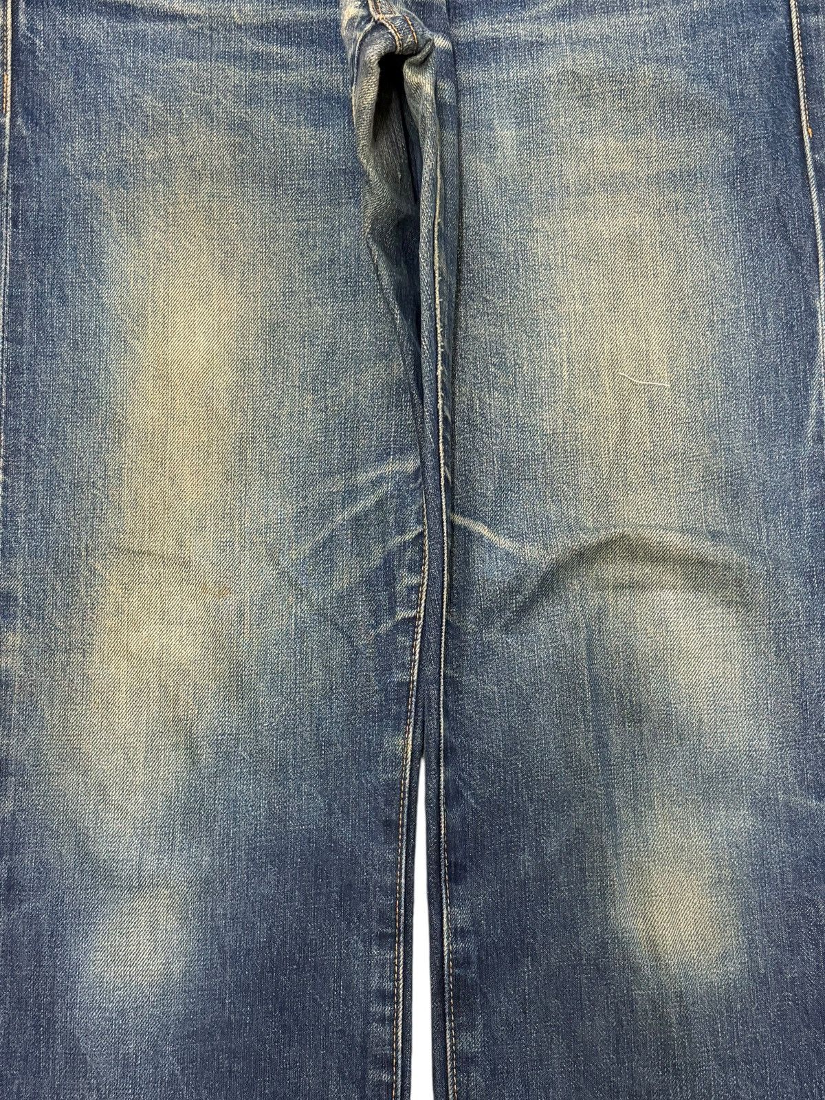 Edwin Vintage Empire & Sons Selvedge Distressed Jeans Size US 30 / EU 46 - 3 Thumbnail