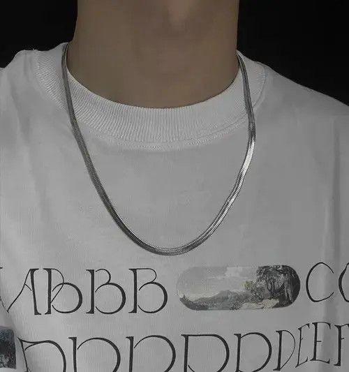 Jewelry Retro silver necklace Size ONE SIZE - 1 Thumbnail