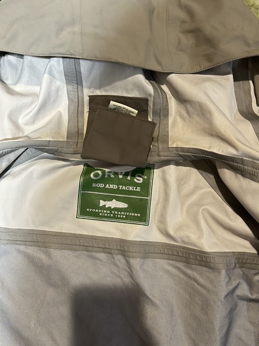 Japanese Brand × Orvis Orvis flyfishing 🎣 wading jacket goretex fishing gorp tech Size US L / EU 52-54 / 3 - 7 Thumbnail
