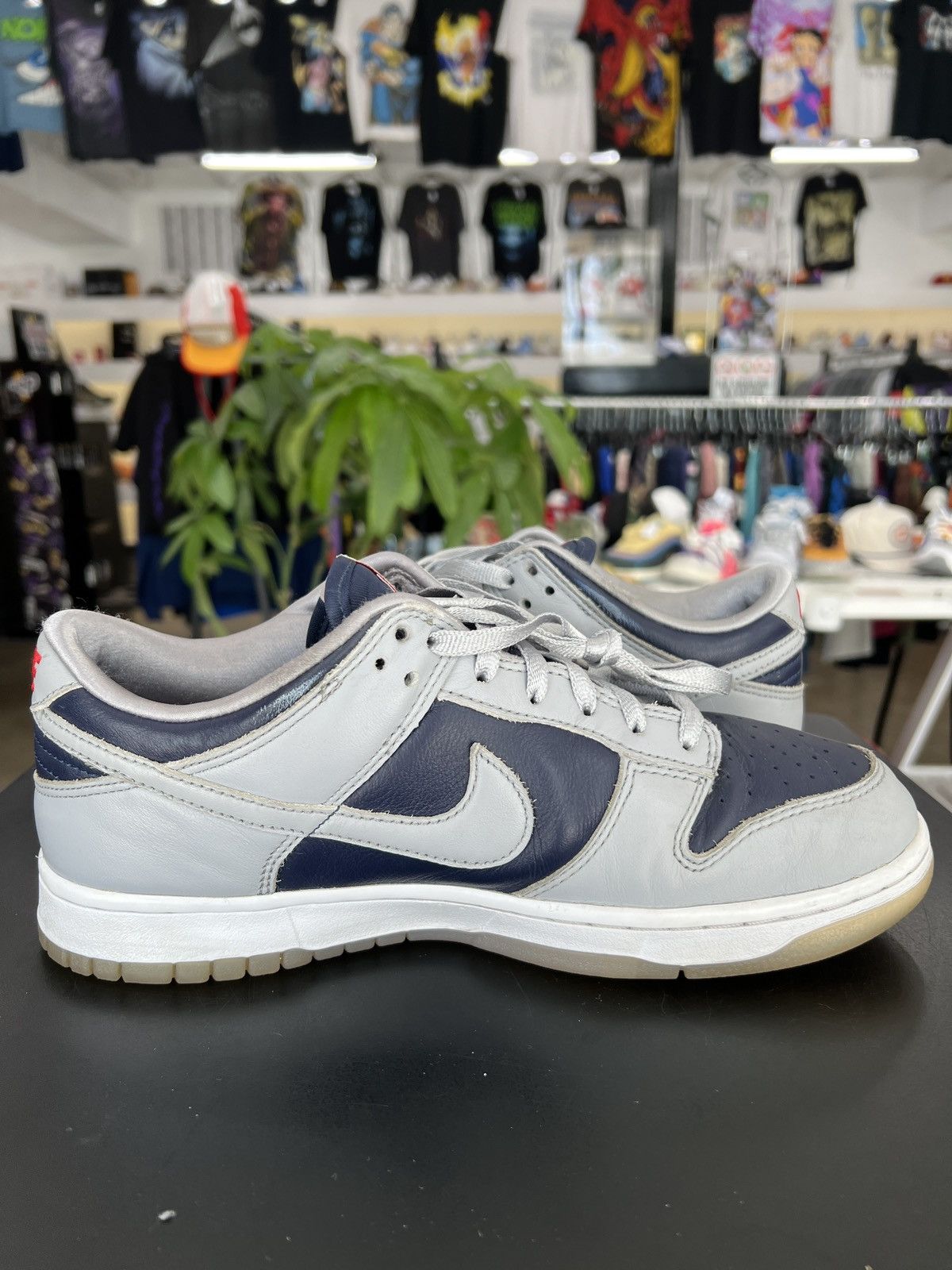 Nike Nike Dunk Low College Navy Grey Sz. 10.5W/9M (2021) Size US 9 / EU 42 - 4 Thumbnail