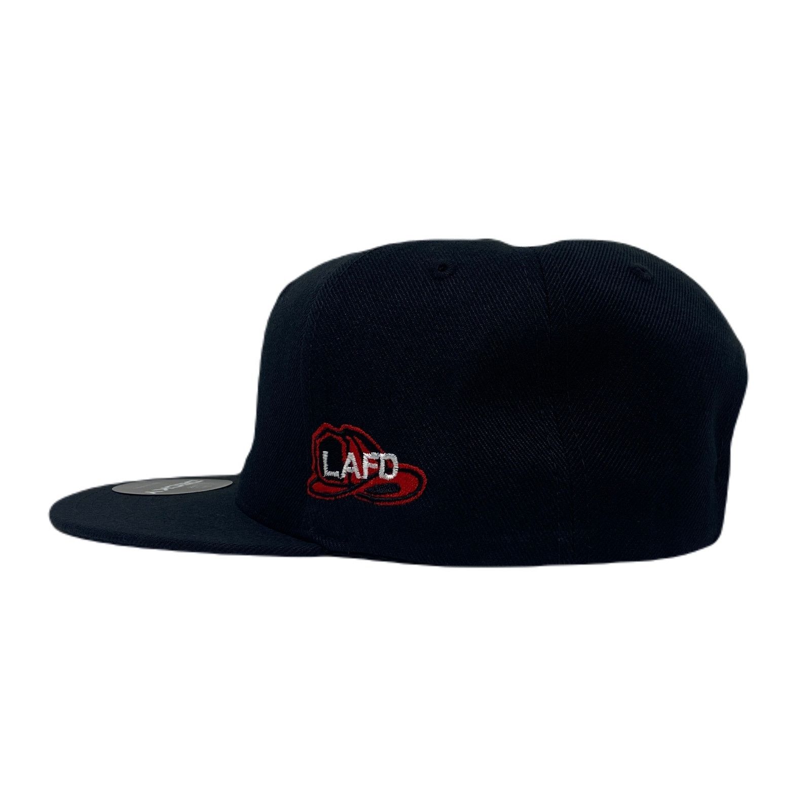 Other Los Angeles LA Strong Fire Rescue Axe Snapback Hat All Black Size ONE SIZE - 6 Thumbnail