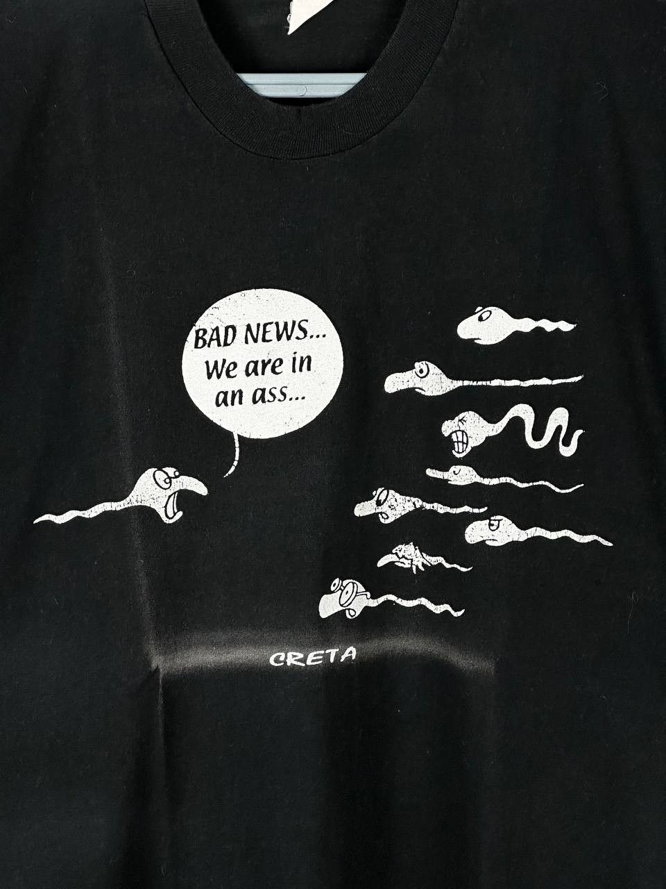 Vintage Vintage 00’s “Sperm” Dirty Joke Adult Humor Tee Size US M / EU 48-50 / 2 - 4 Thumbnail