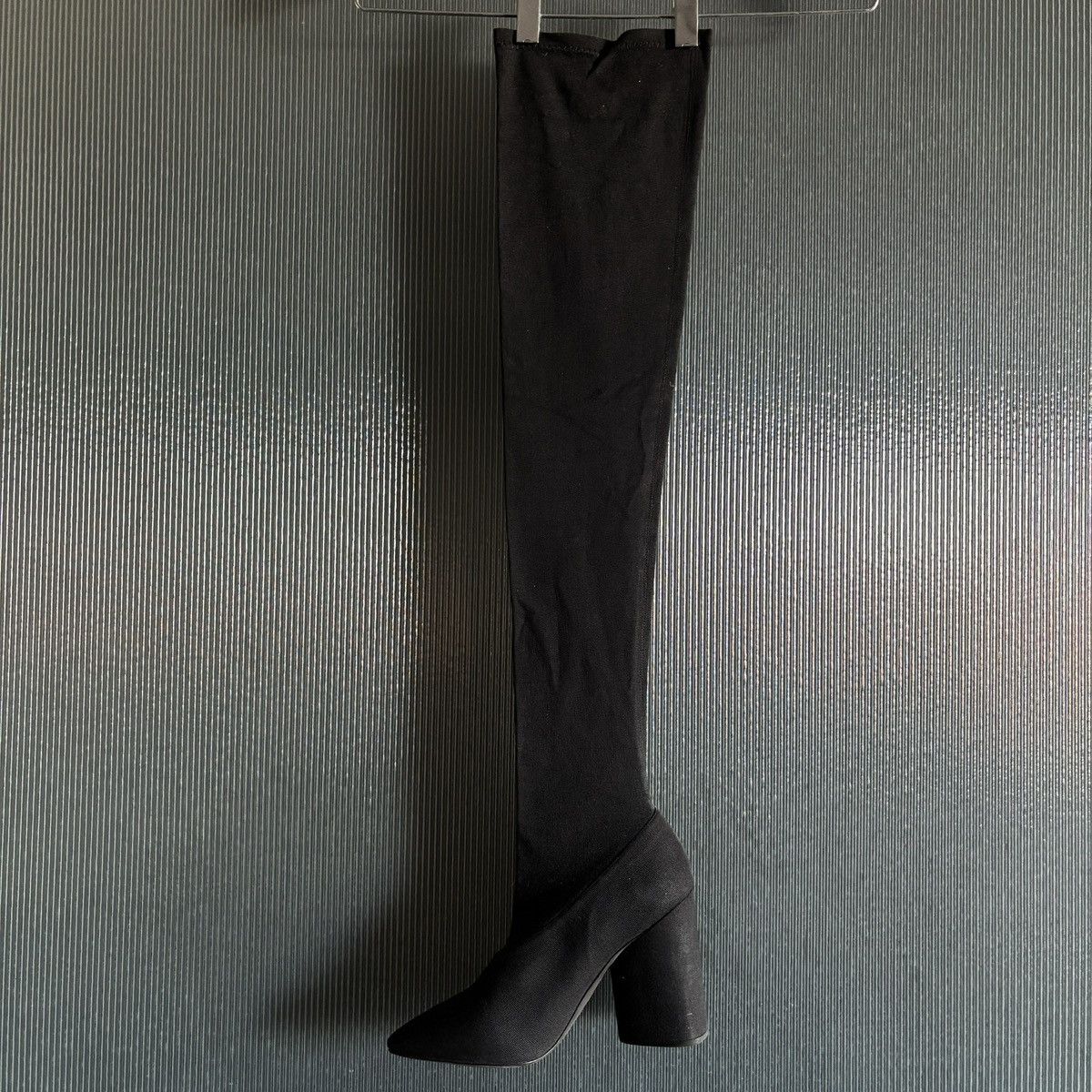 Yeezy Yeezy Season 4 Over Knee Boots Black Made Italy Size 10 Size US 10 / IT 40 - 3 Thumbnail