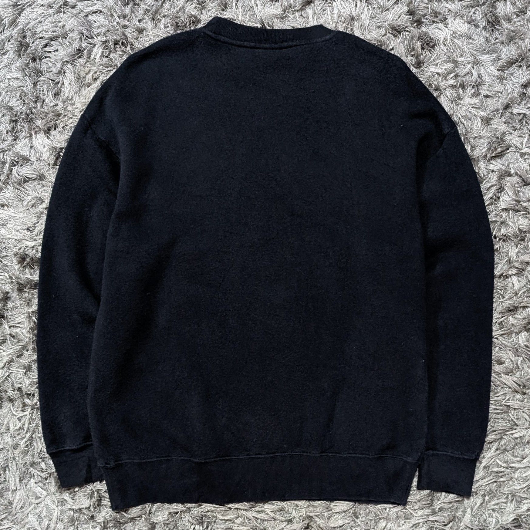 Anime Vintage Doraemon Sweatshirts Small Logo Embroidery Pullover Size US M / EU 48-50 / 2 - 2 Thumbnail