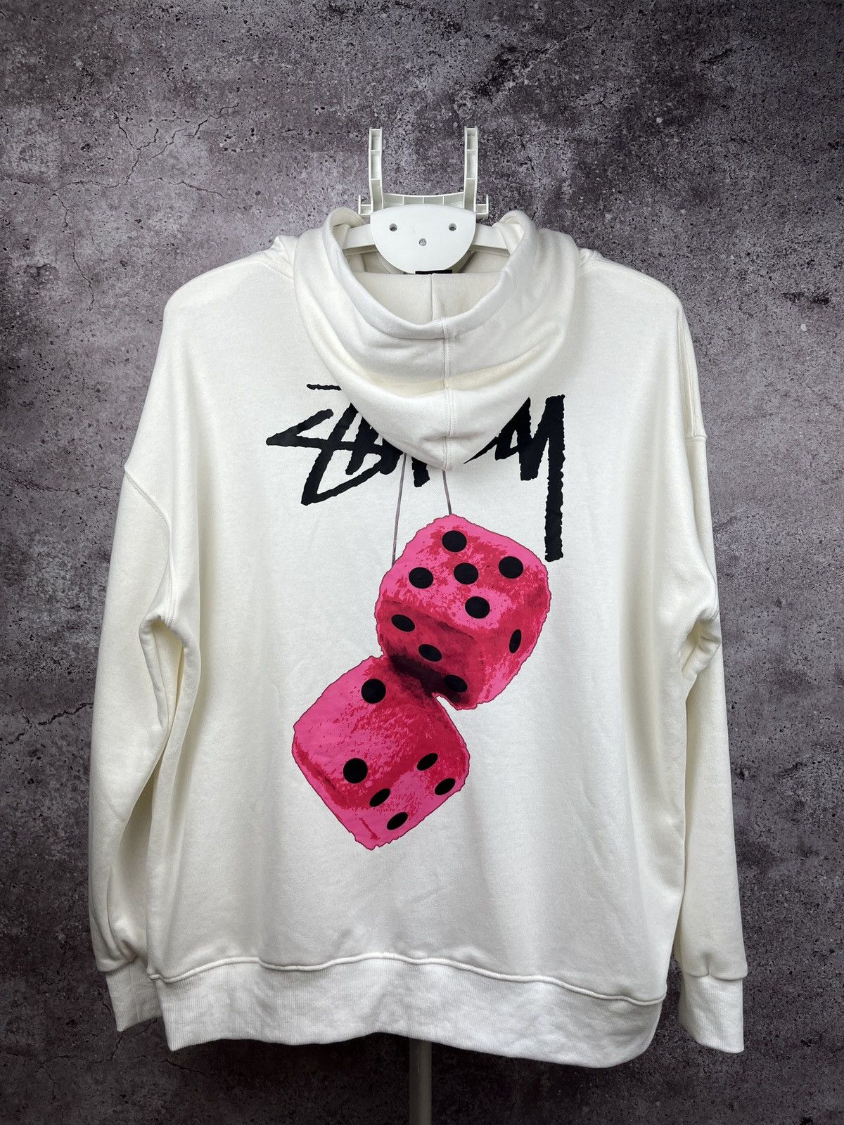 Stussy Stüssy Big Logo Print Hoodie Size US L / EU 52-54 / 3 - 3 Thumbnail