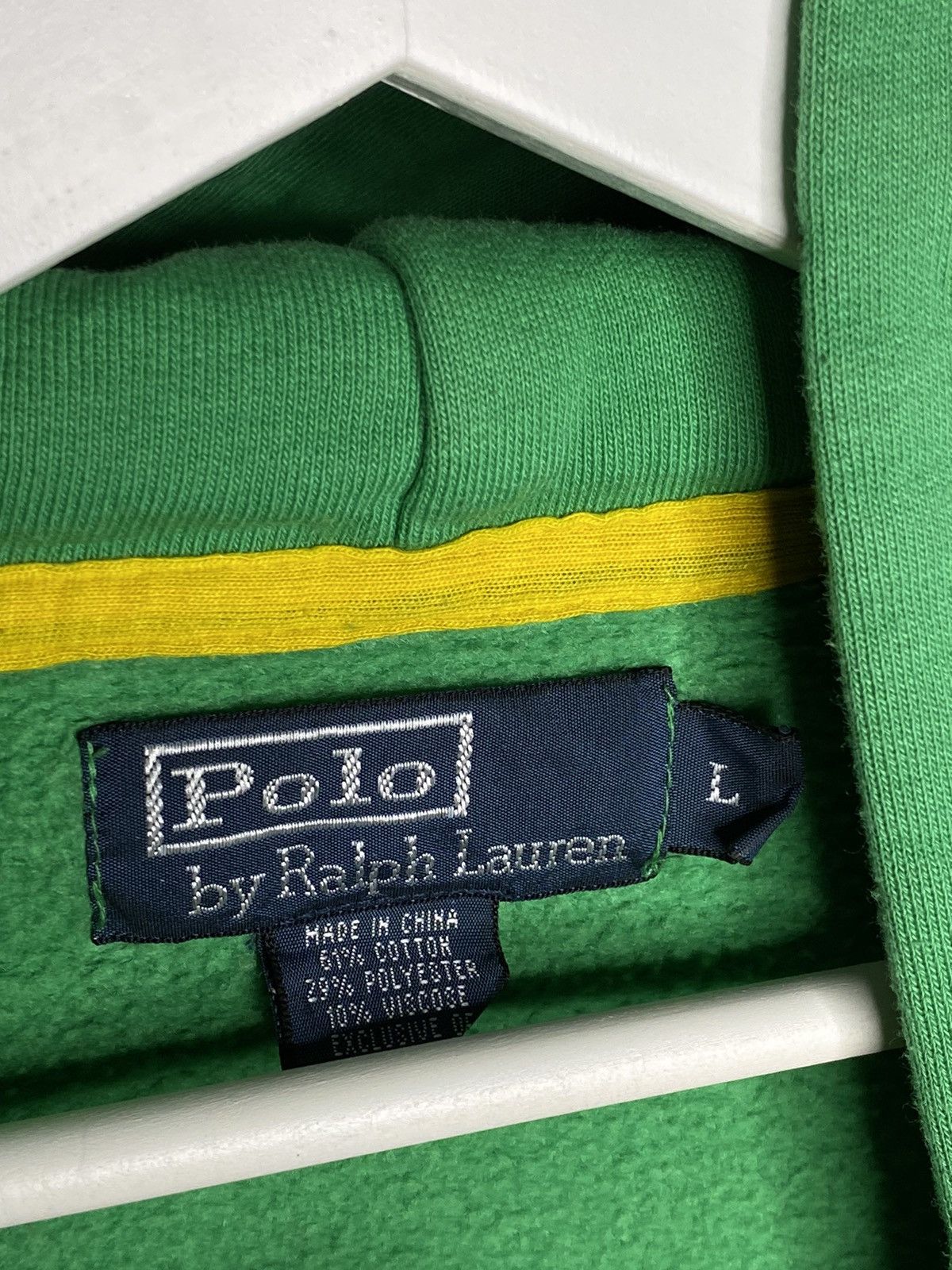 Polo Ralph Lauren × Ralph Lauren × Ralph Lauren Blue Label Polo Ralph Lauren Big Pony USA Logo #3 Hoodie Size L Size US L / EU 52-54 / 3 - 6 Thumbnail