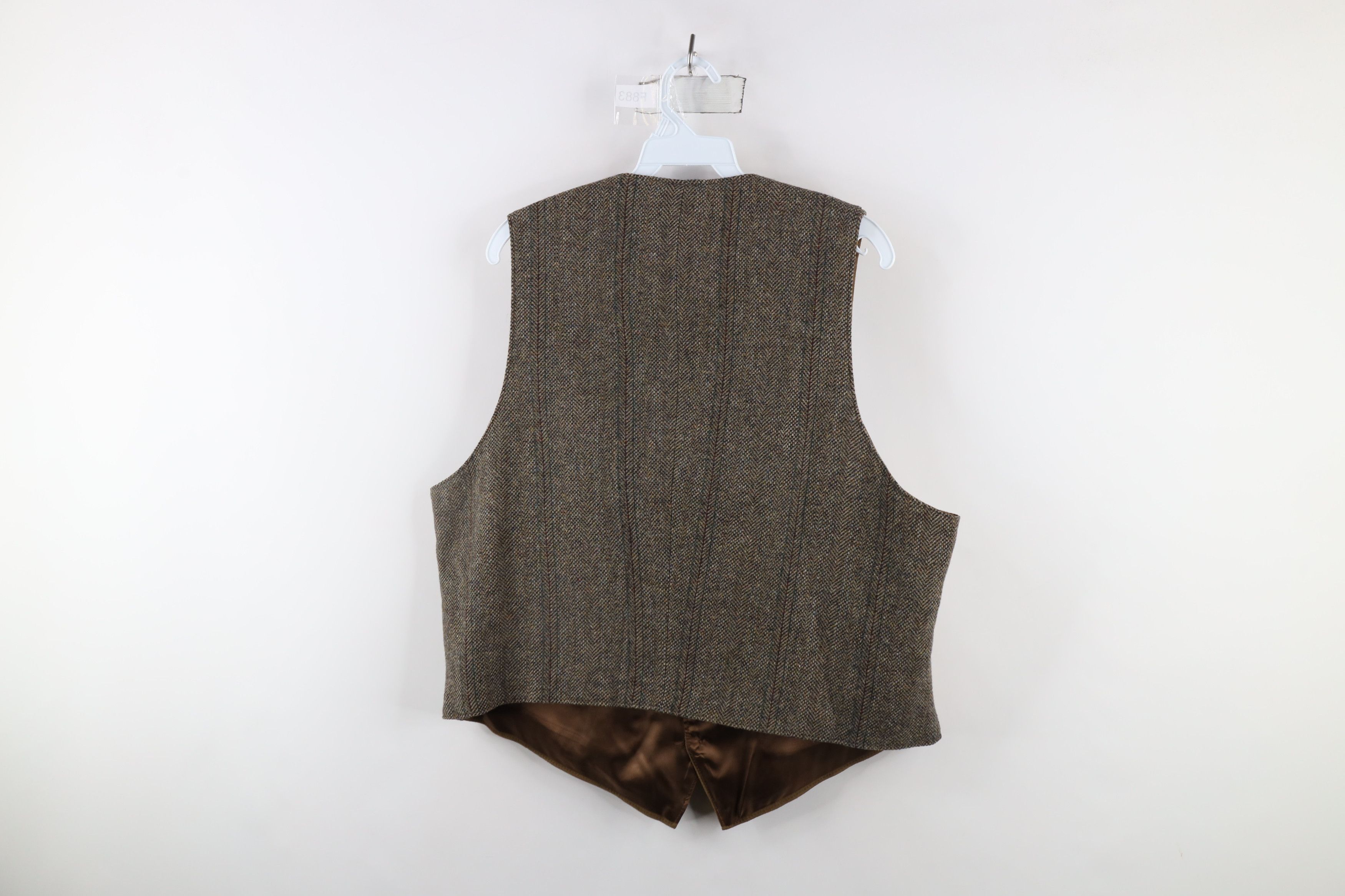 Pendleton × Vintage Vintage 90s Pendleton Wool Tweed Button Vest Jacket USA Size US L / EU 52-54 / 3 - 9 Thumbnail