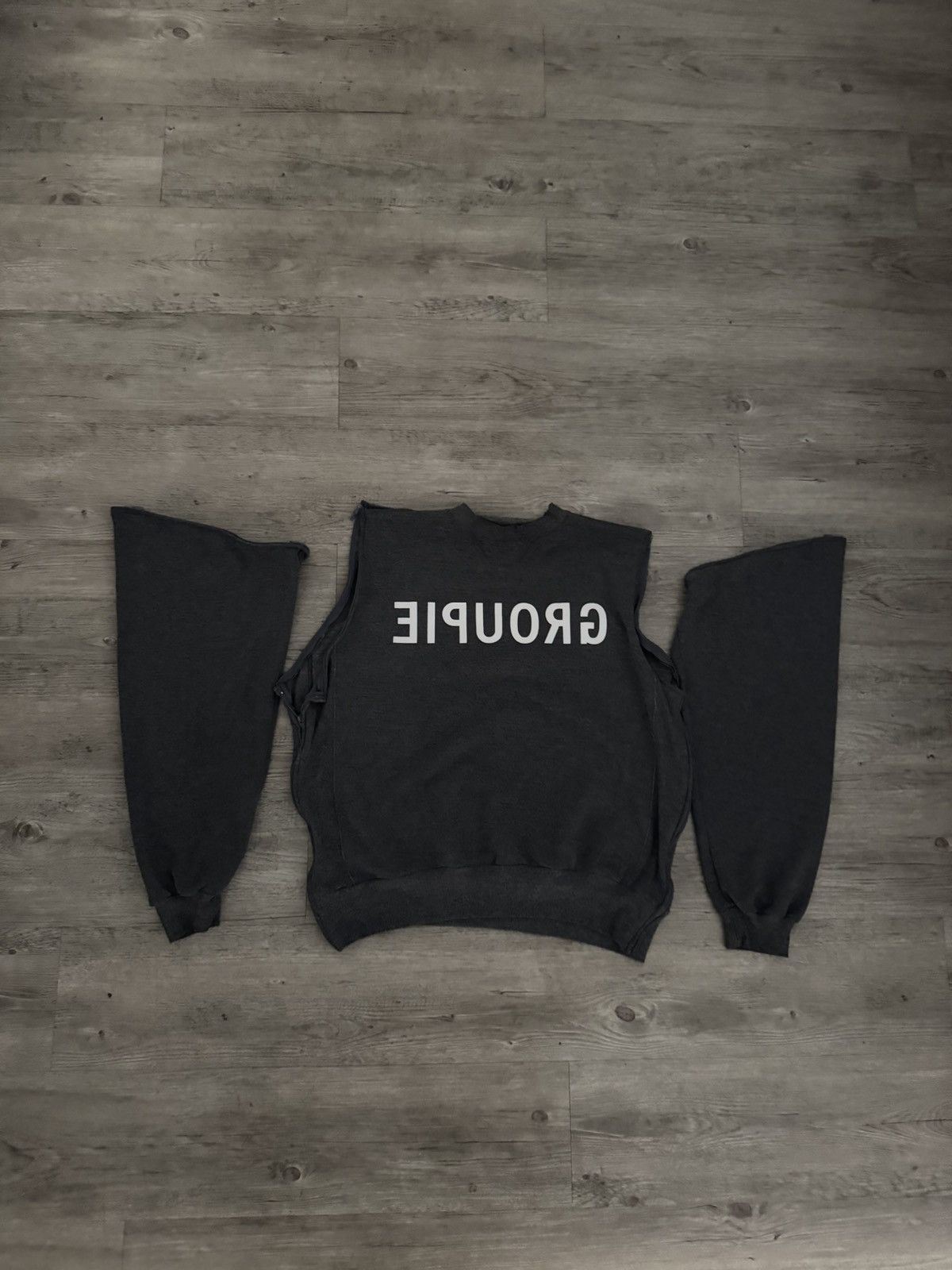 Undercover SS99 Undercover Groupie Zip Off Crewneck Sweatshirt Size US L / EU 52-54 / 3 - 5 Thumbnail