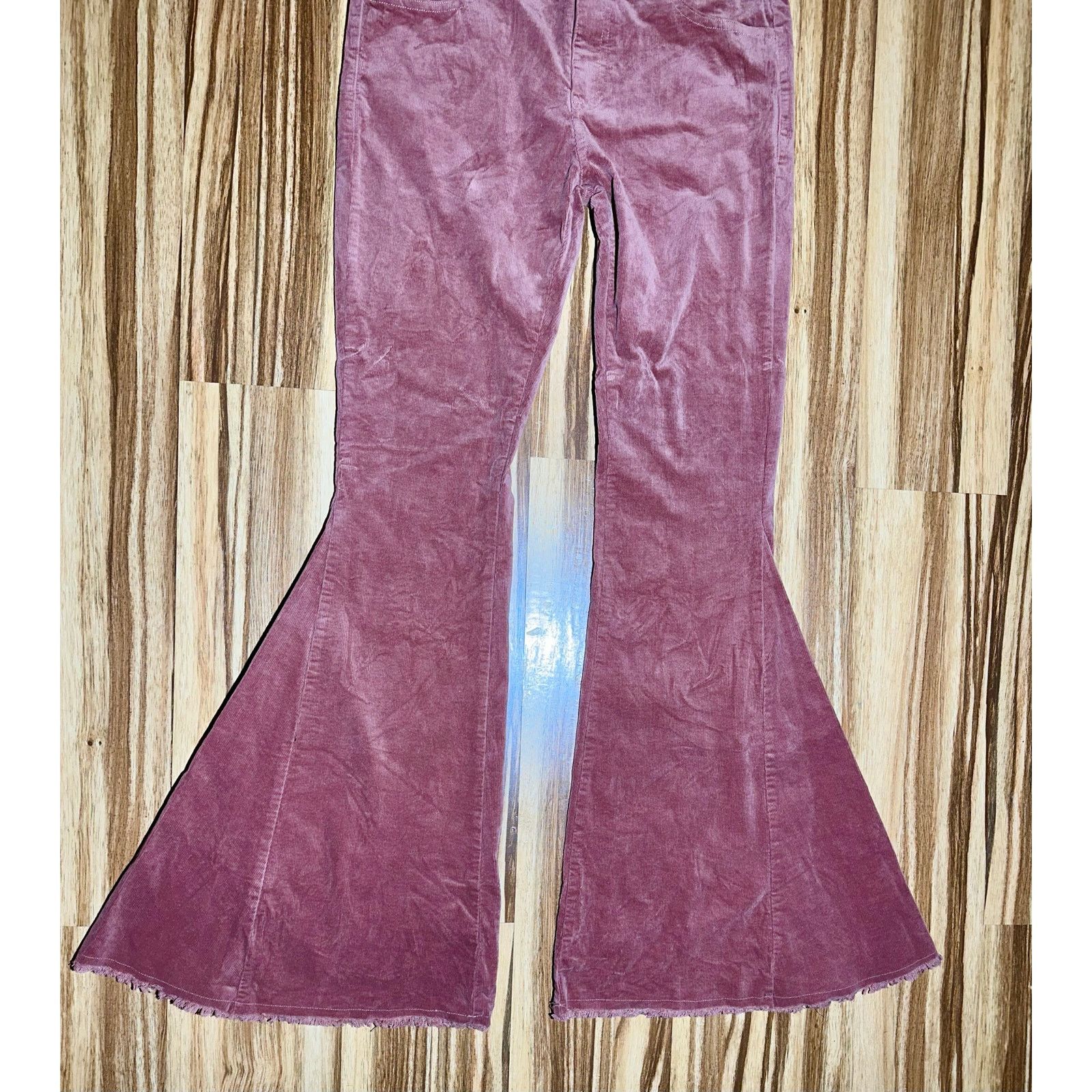 & Other Stories Pink Flare Jeans made by wisteria lane Size 34" / US 12 / IT 48 - 2 Thumbnail