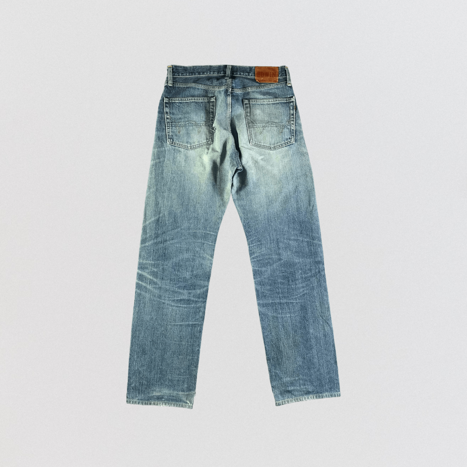 Edwin Vintage Blue Wash Edwin 505 Selvedge Jeans-JM3672 Size US 32 / EU 48 - 2 Thumbnail