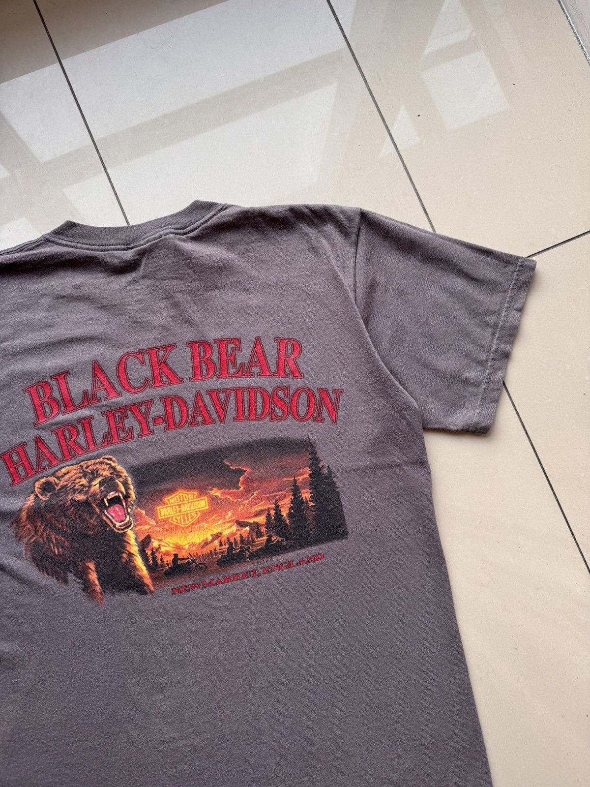 Harley Davidson Vintage 2005 Harley Davidson Black Bear Shirt Size US M / EU 48-50 / 2 - 6 Thumbnail