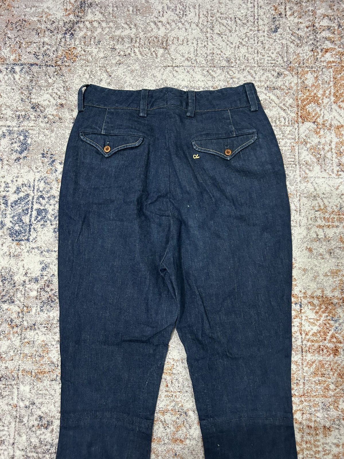 45rpm 45Rpm Japan Denim Bottom button Pants Size US 27 - 5 Thumbnail