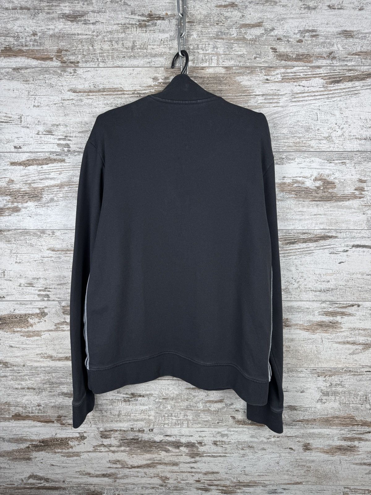 Mr P. Mens Mr P. porter 1/3 zip sweatshirt jacket luxury grey Size US XL / EU 56 / 4 - 13 Thumbnail
