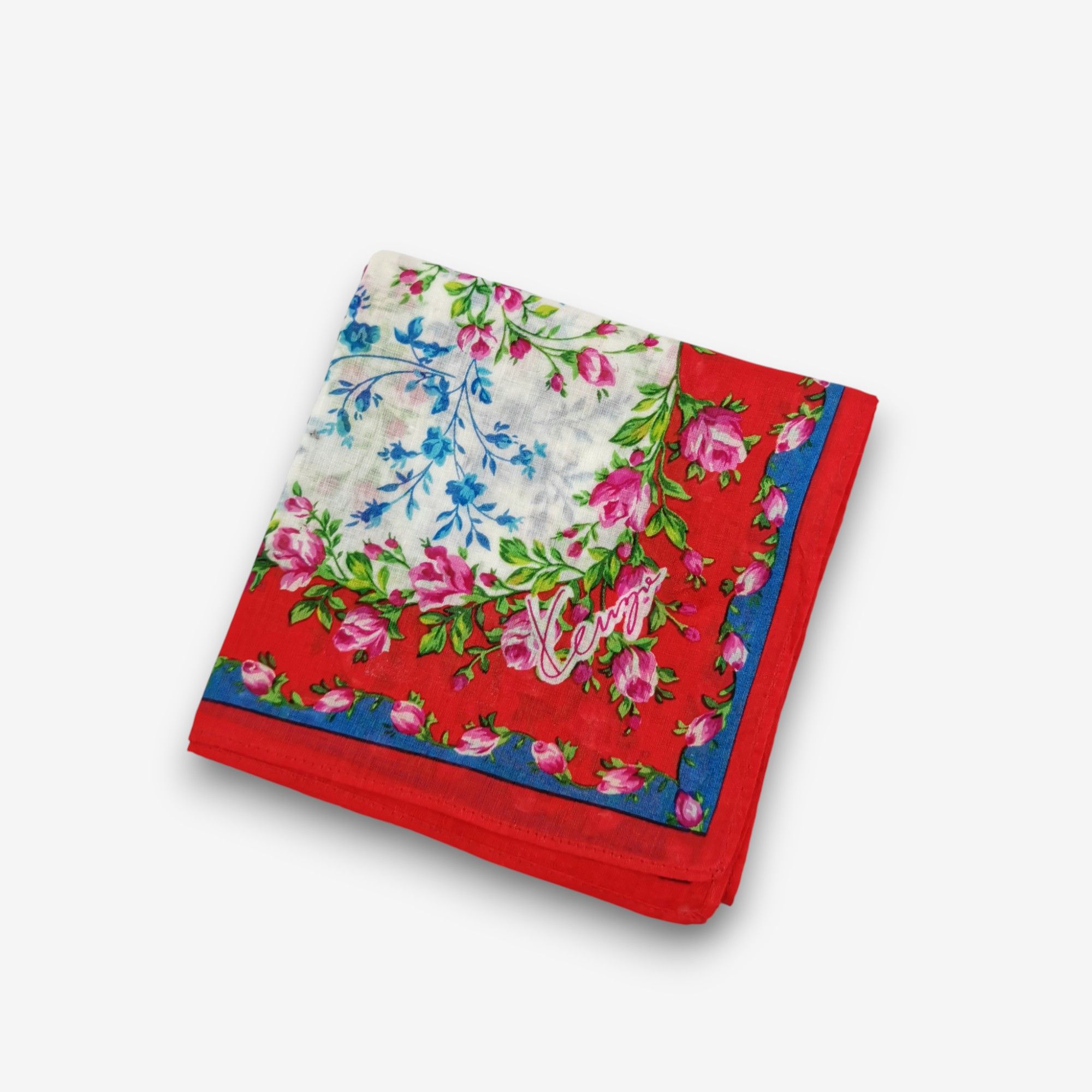 Kenzo Vintage Kenzo Handkerchief Pocket Square Bandana Size ONE SIZE - 3 Thumbnail
