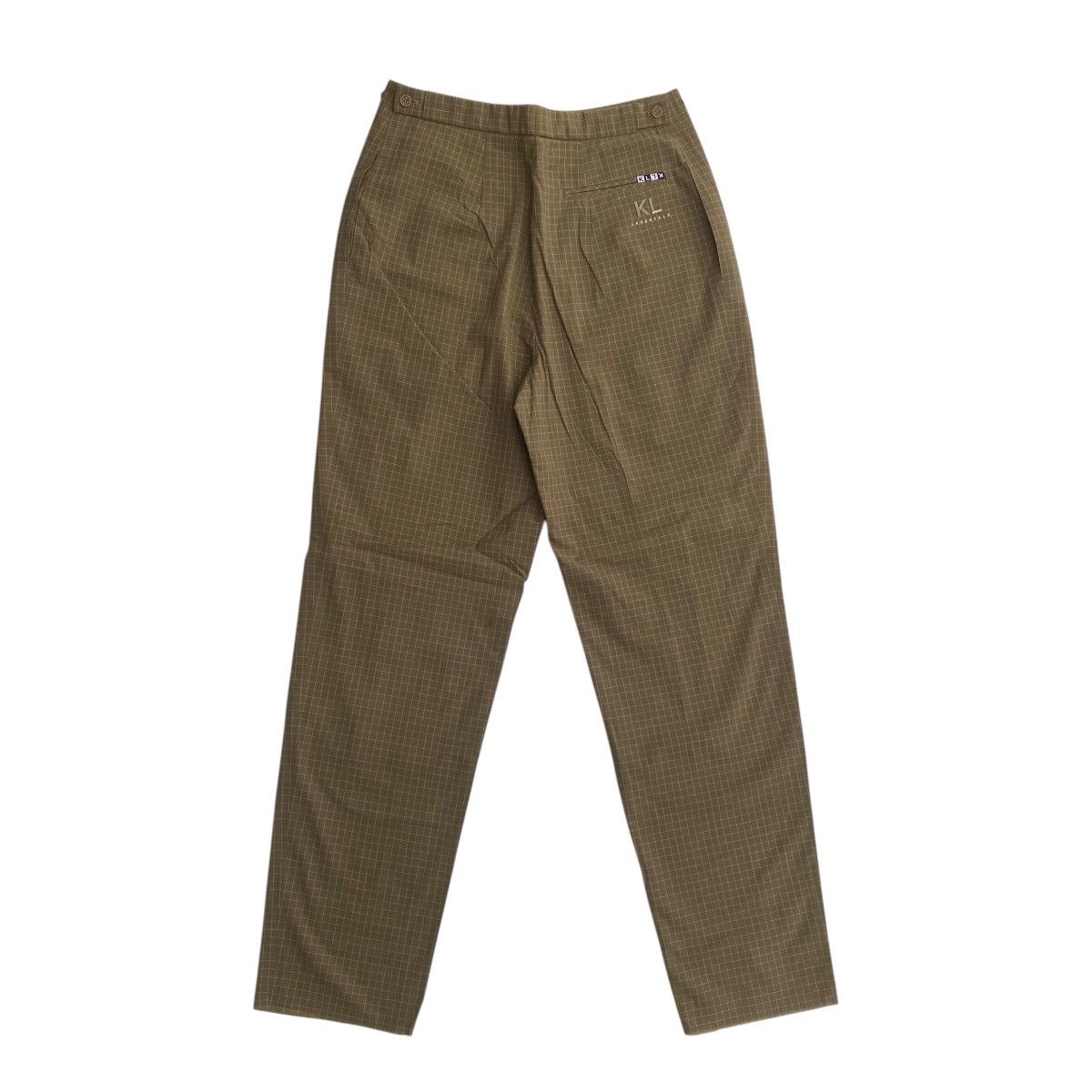 Designer × Karl Lagerfeld × Vintage Vintage KARL LAGERFELD Golf Plaid Chinos Pant Sz28 Size US 28 / EU 44 - 2 Thumbnail