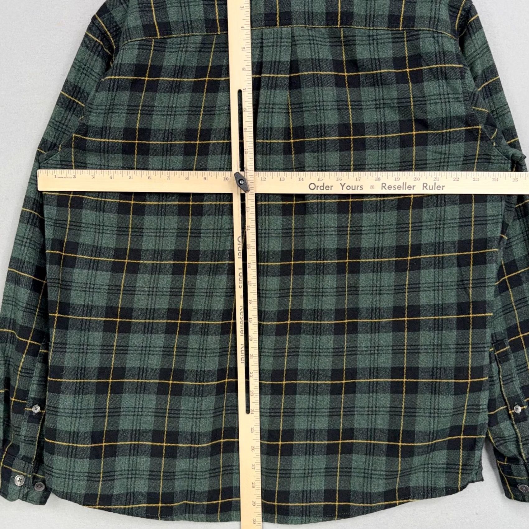 Eddie Bauer VINTAGE Eddie Bauer Shirt Mens Large Green Plaid Flannel Long Sleeve Button Front Size US L / EU 52-54 / 3 - 6 Thumbnail